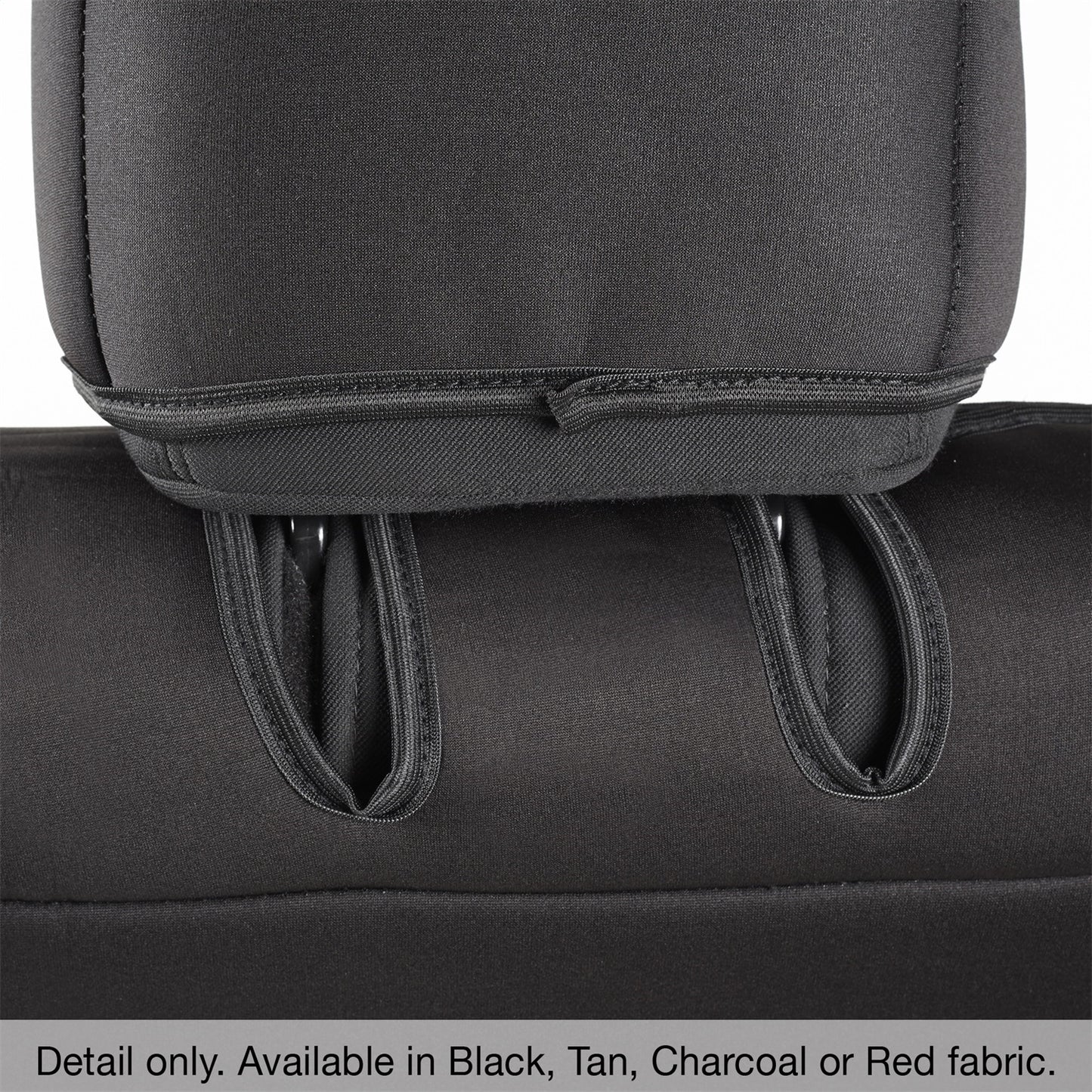 Smittybilt Neoprene Seat Cover Black/Red Rear/Front I 471830