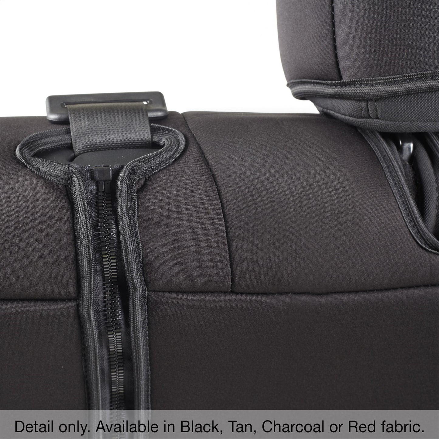 Smittybilt Neoprene Seat Cover Black/Red Rear/Front I 471830