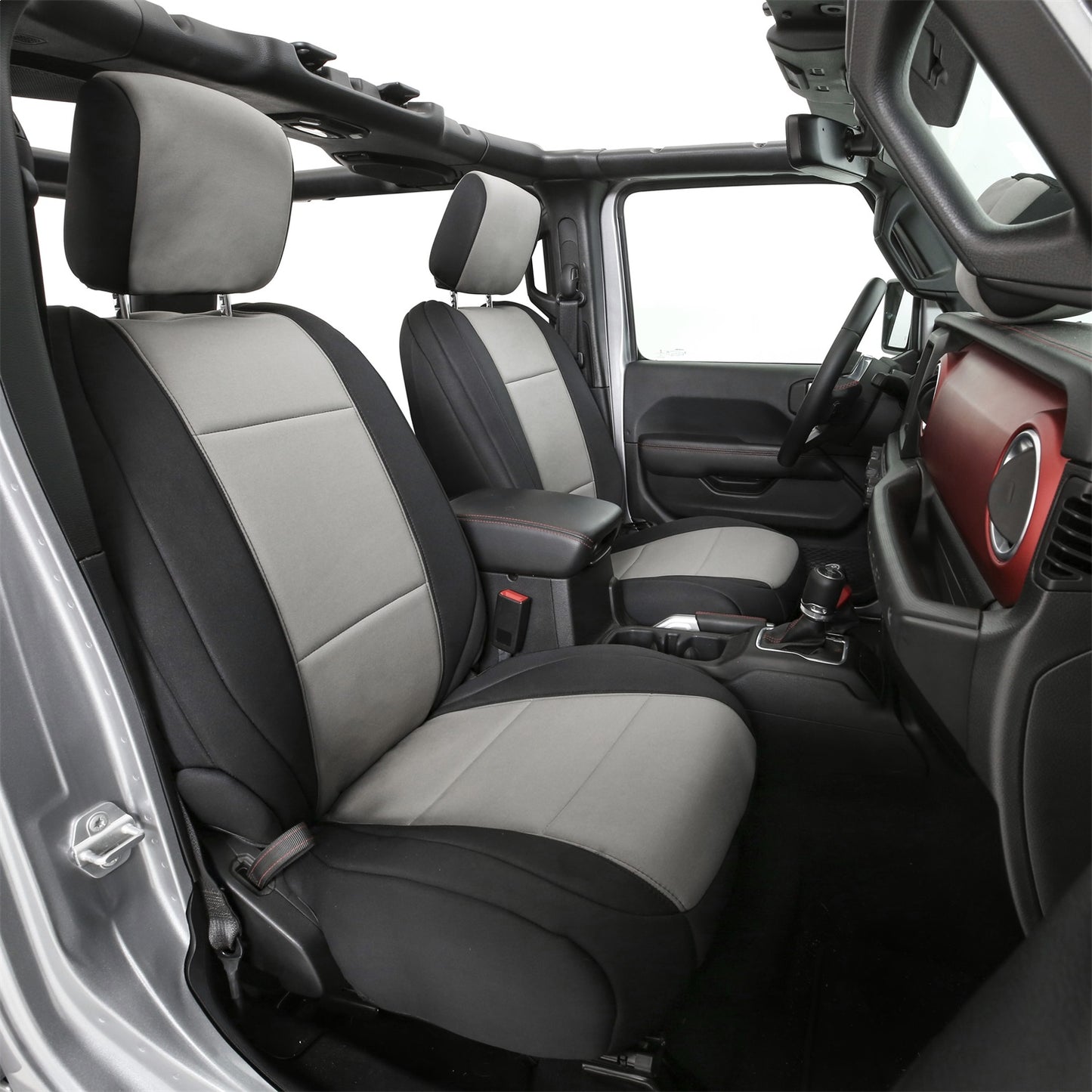 Smittybilt Neoprene Seat Cover Front and Rear GEN 1 Charcoal I 472122
