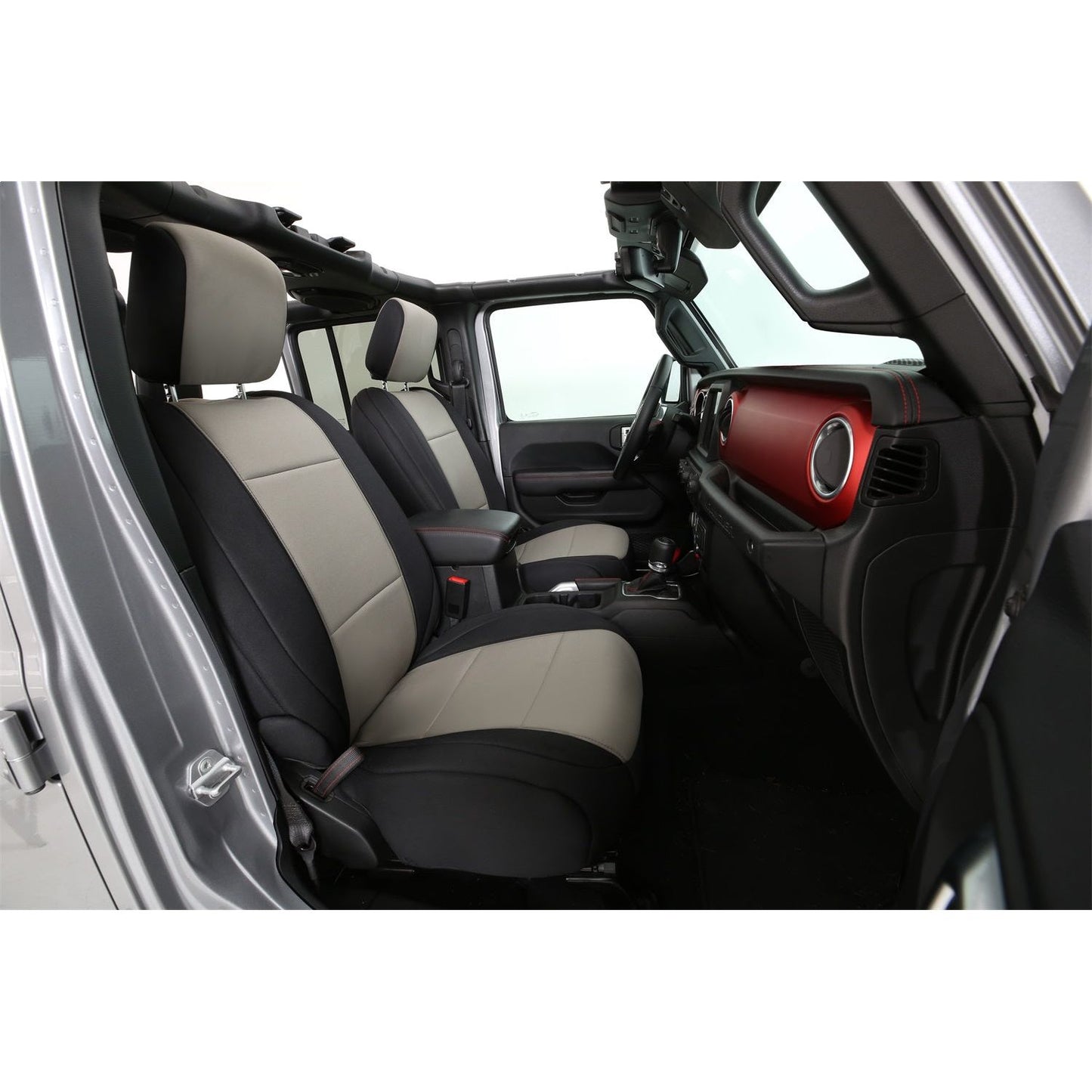 Smittybilt Neoprene Seat Cover Front and Rear GEN 1 Charcoal I 472122