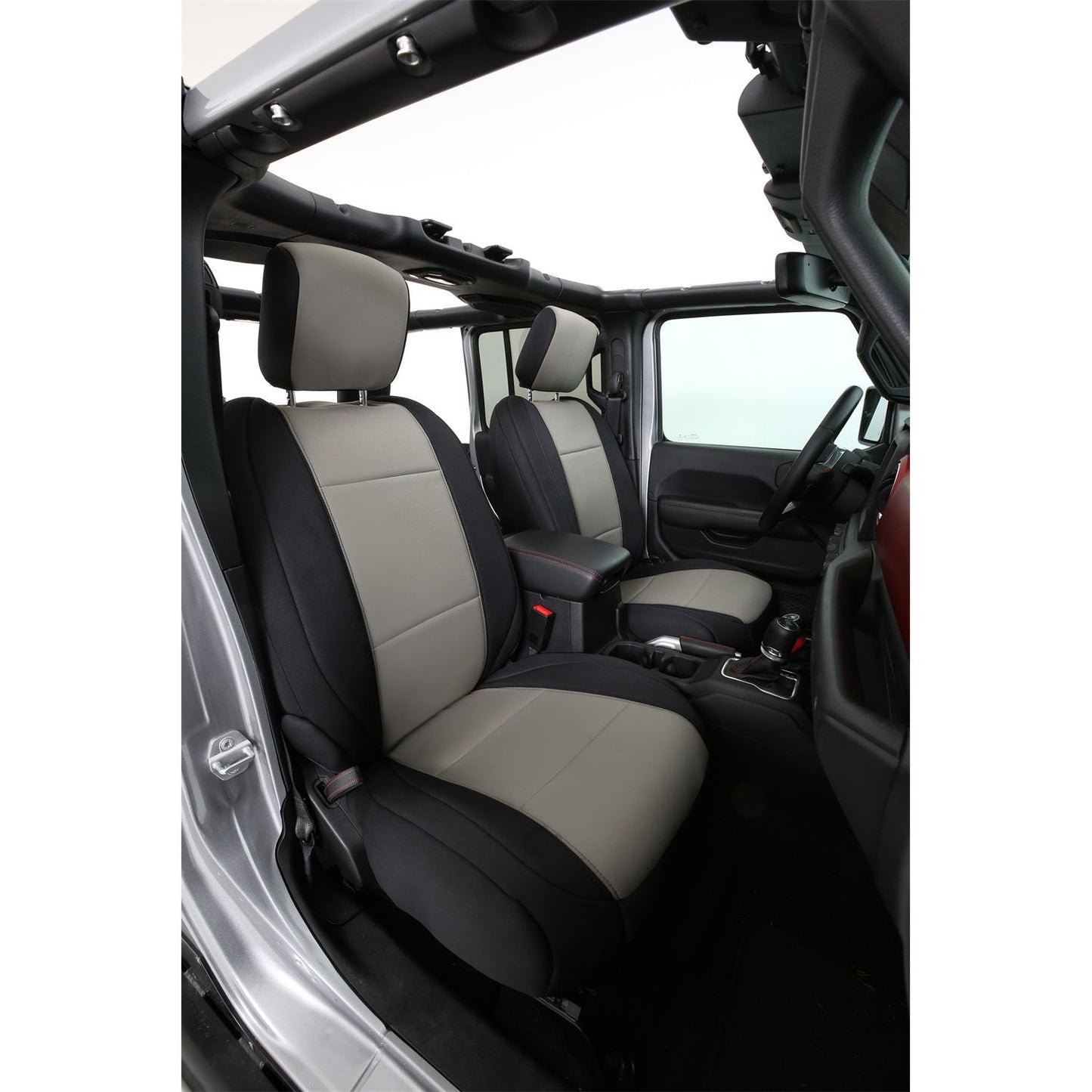 Smittybilt Neoprene Seat Cover Front and Rear GEN 1 Charcoal I 472122