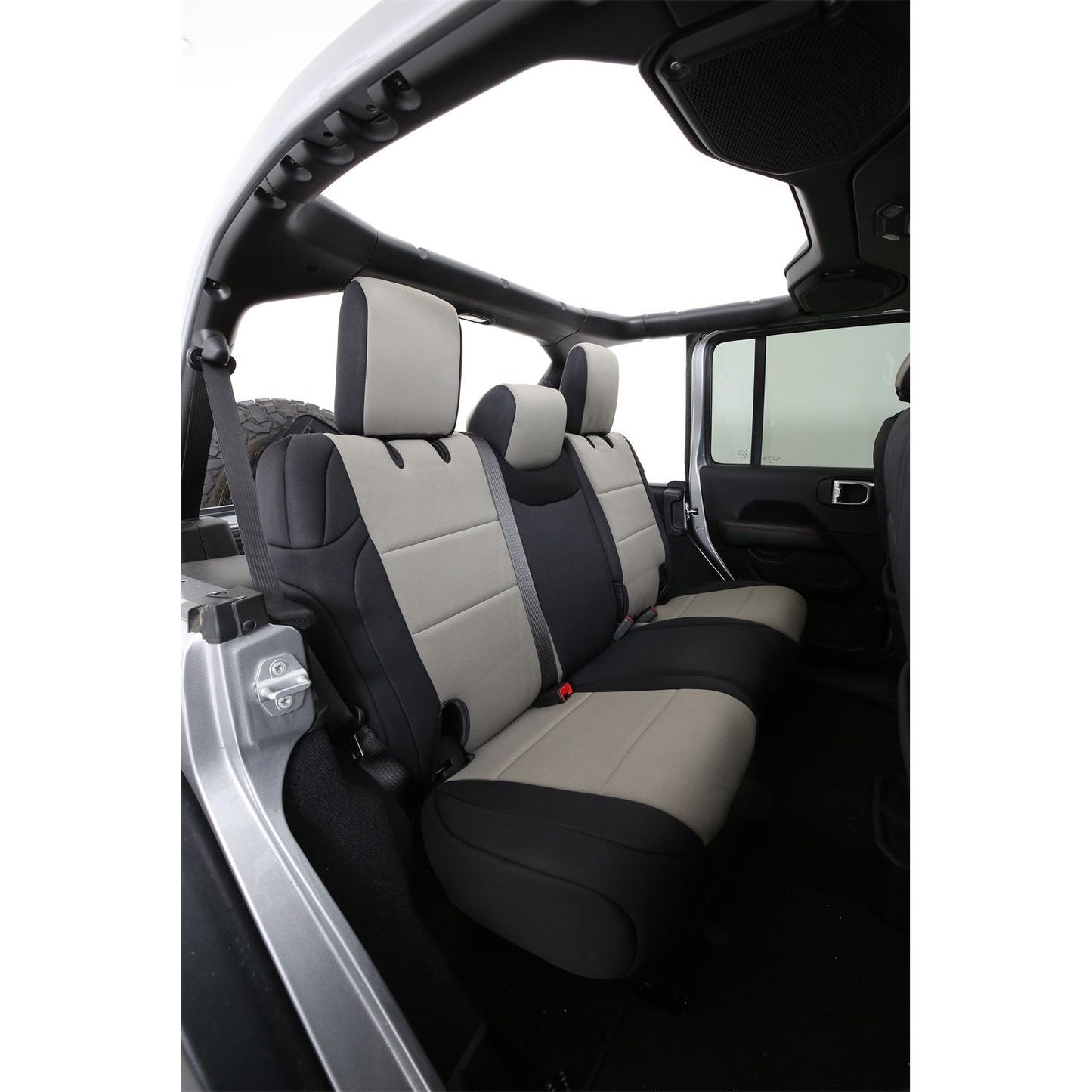 Smittybilt Neoprene Seat Cover Front and Rear GEN 1 Charcoal I 472122