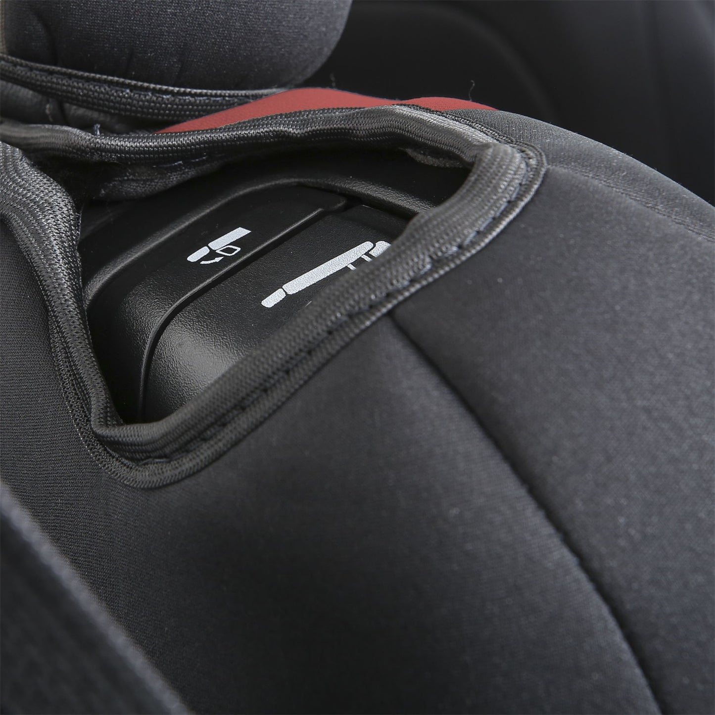 Smittybilt Neoprene Seat Cover Front and Rear GEN 1 Red I 472130