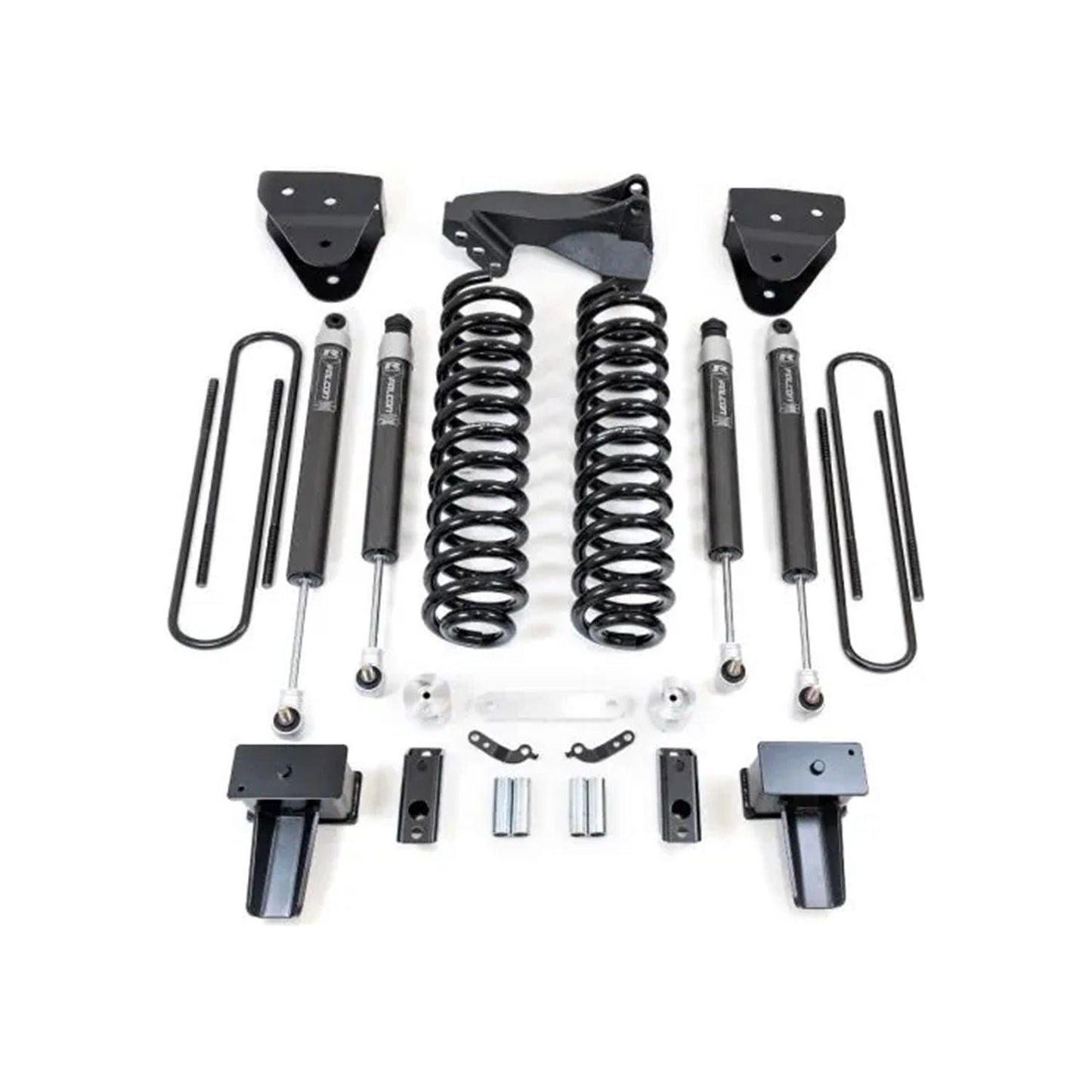 ReadyLIFT 4'' Coil Spring Lift Kit with Falcon 1.1 Monotube Front/Rear Shocks and Front Track Bar Bracket (F250/F350 Diesel ) 49-27420