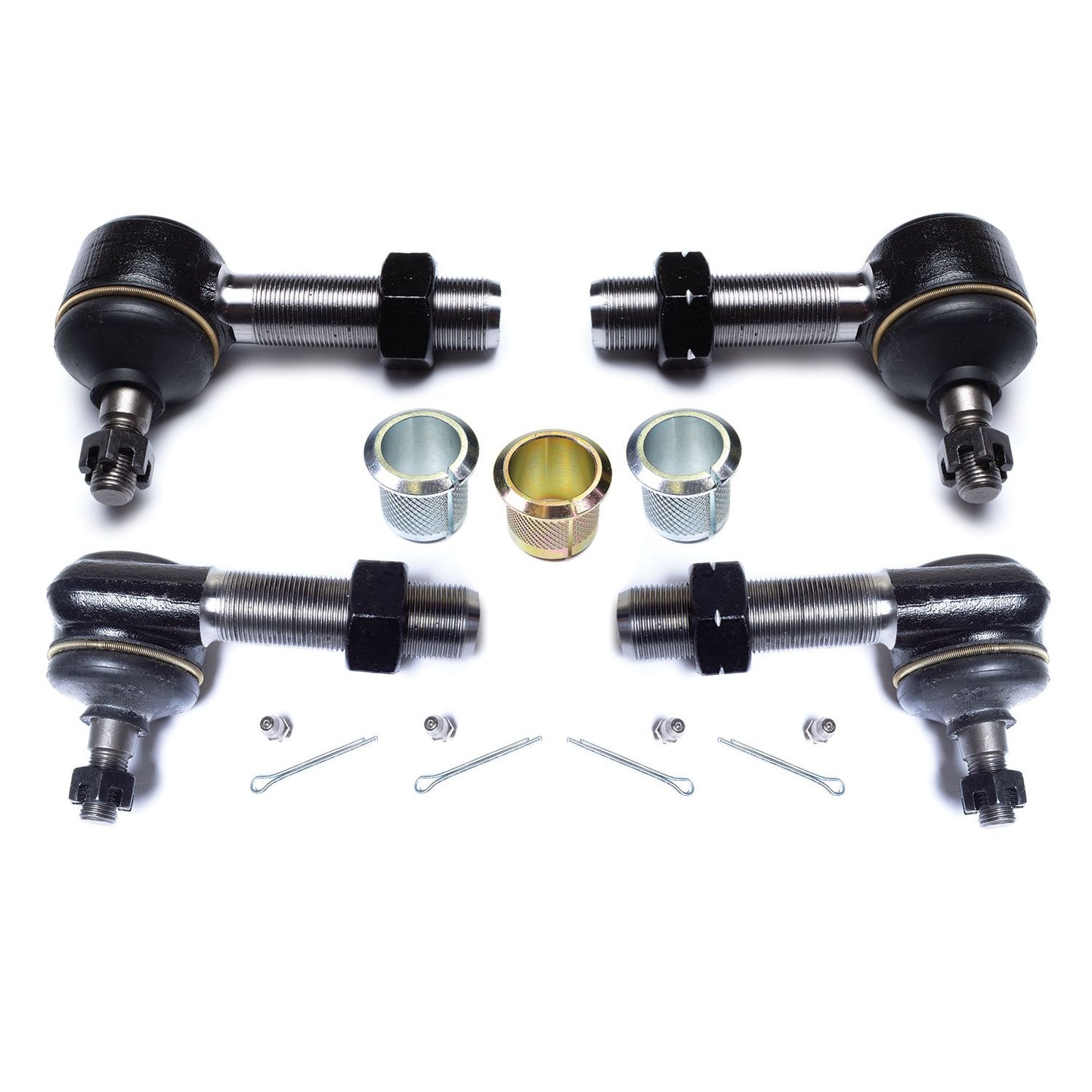 TeraFlex | 97-06 Jeep Wrangler TJ High Steer Drag Link & Tie Rod End Replacement Kit w/ Insert Sleeves TeraFlex | 4923300