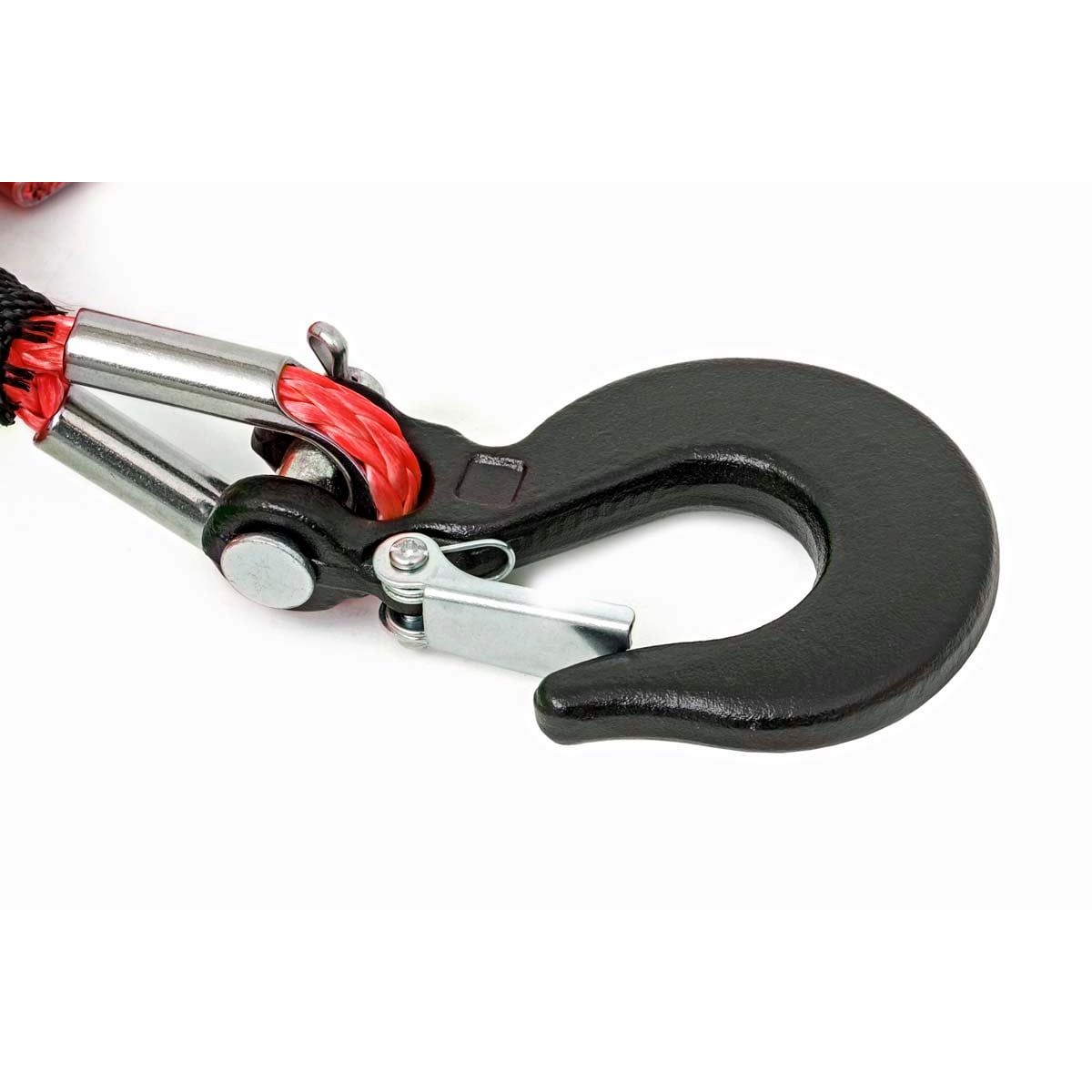 ROUGH COUNTRY Synthetic Rope | 1/4 Inch | 50 Ft | Red | RS161