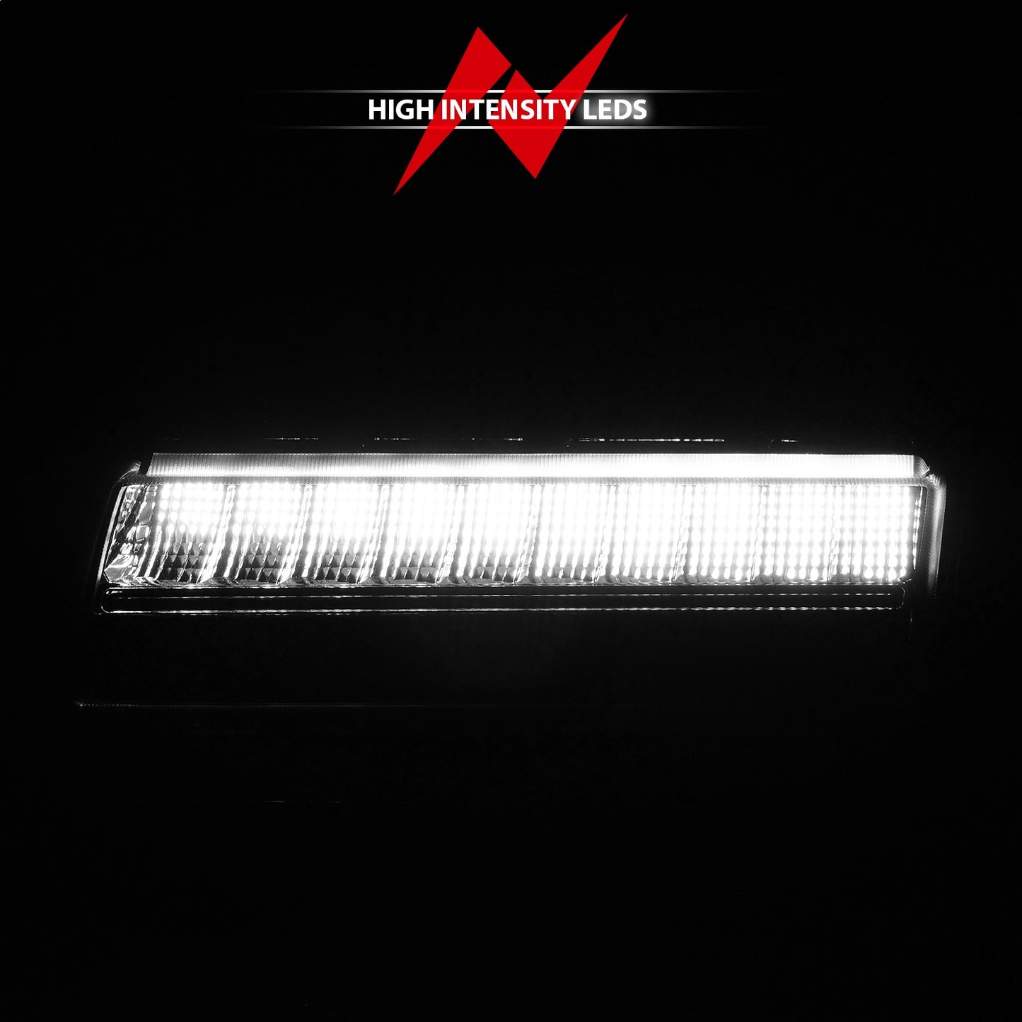 Anzo USA | Side Marker Light Assembly LED Smoke Lens Chrome Housing w/Sequential Signal Pair | Fits Wrangler | 511088