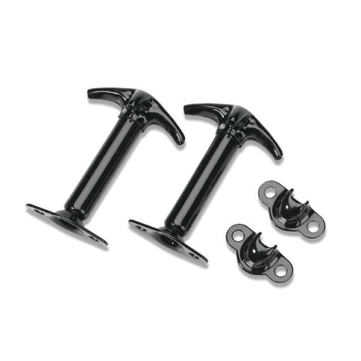 BESTOP | Jeep Hood Latches For Jeep 1941-1949 CJ2 Black Pair Bestop | 51294-01
