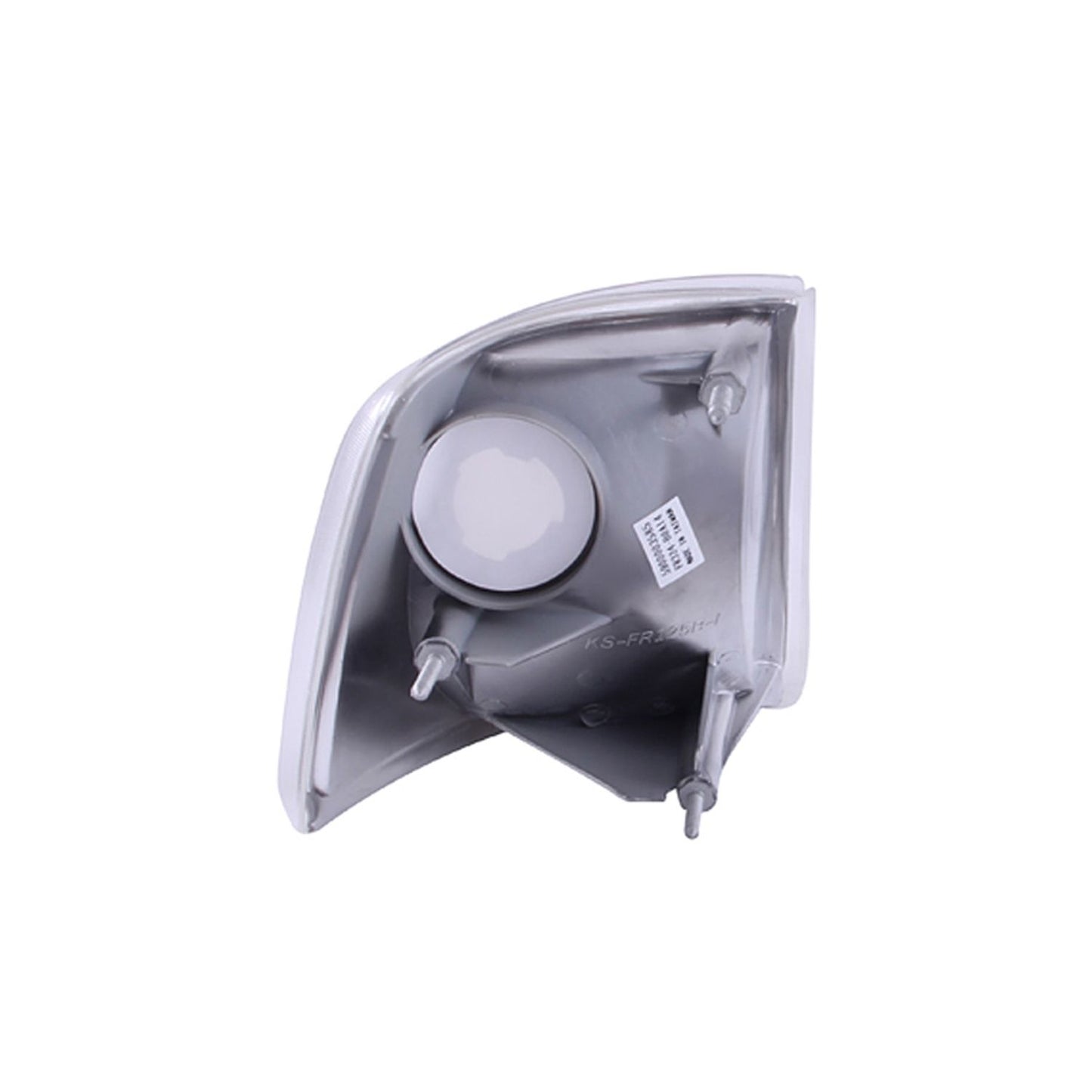 Anzo USA | Cornering Light Assembly Euro Clear Lens Chrome Housing Amber Reflector Pair | Fits Ranger | 521017