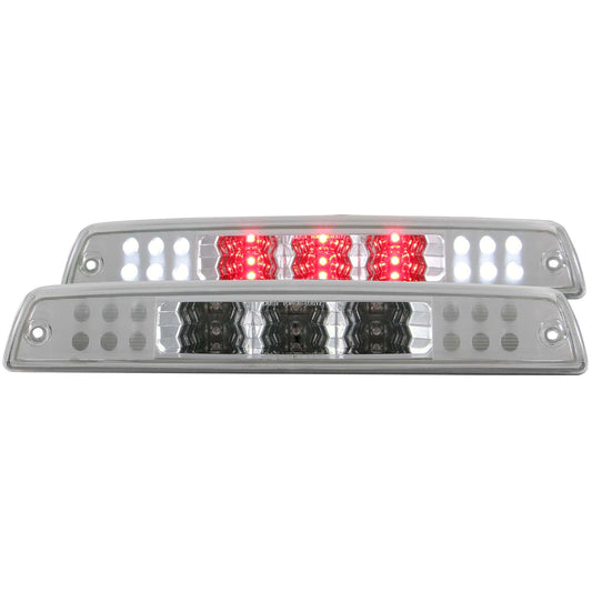 Anzo USA | Third Brake Light Assembly LED Clear Lens Chrome Housing B-Series | Fits Ram 1500 | 531078