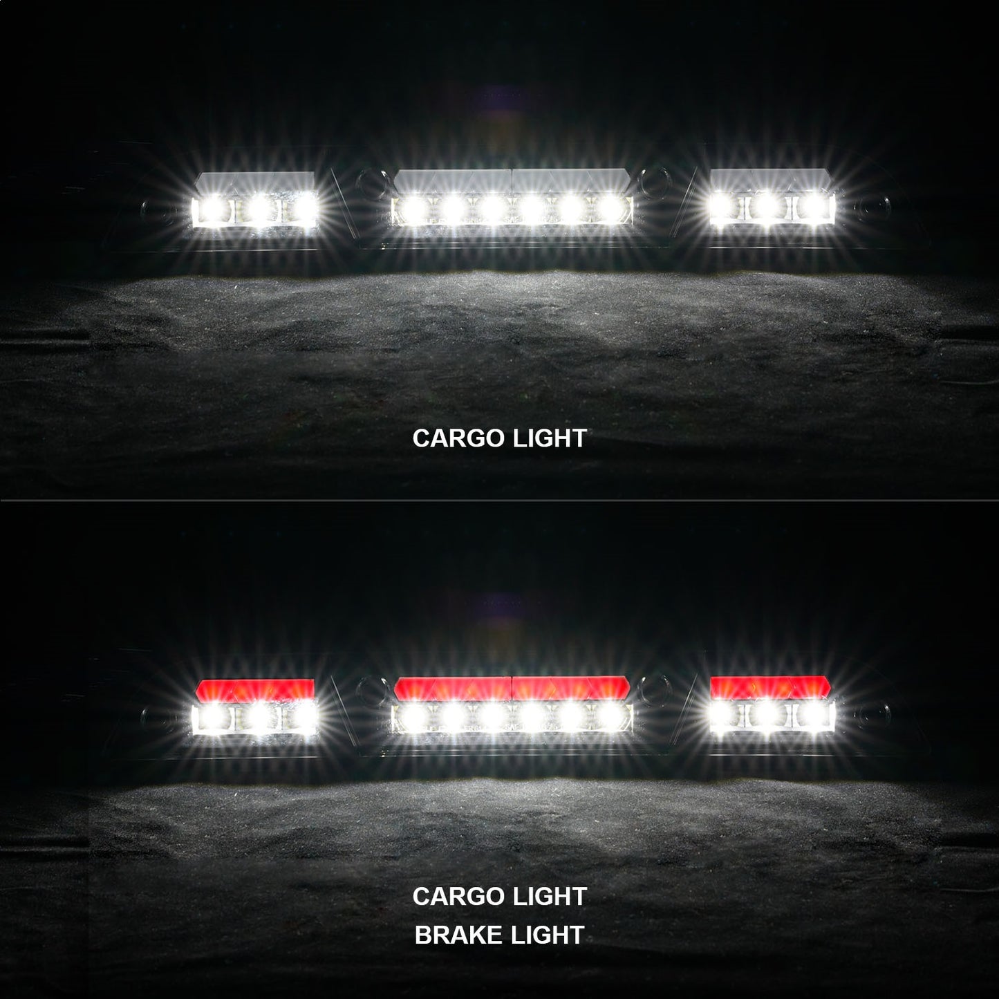 Anzo USA | Third Brake Light Assembly LED Clear Lens Black Housing | Fits F-150 | 531111