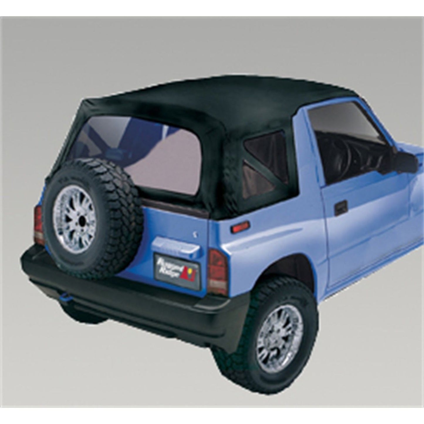 RUGGED RIDGE | 53722.15 | 88-94 Suzuki Sidekick/Tracker Soft Top Blk-De