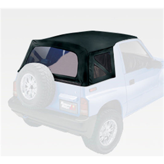 RUGGED RIDGE | 53723.15 | 95-97 Suzuki Tracker/95-98 Sidekick Soft Top Blk-De
