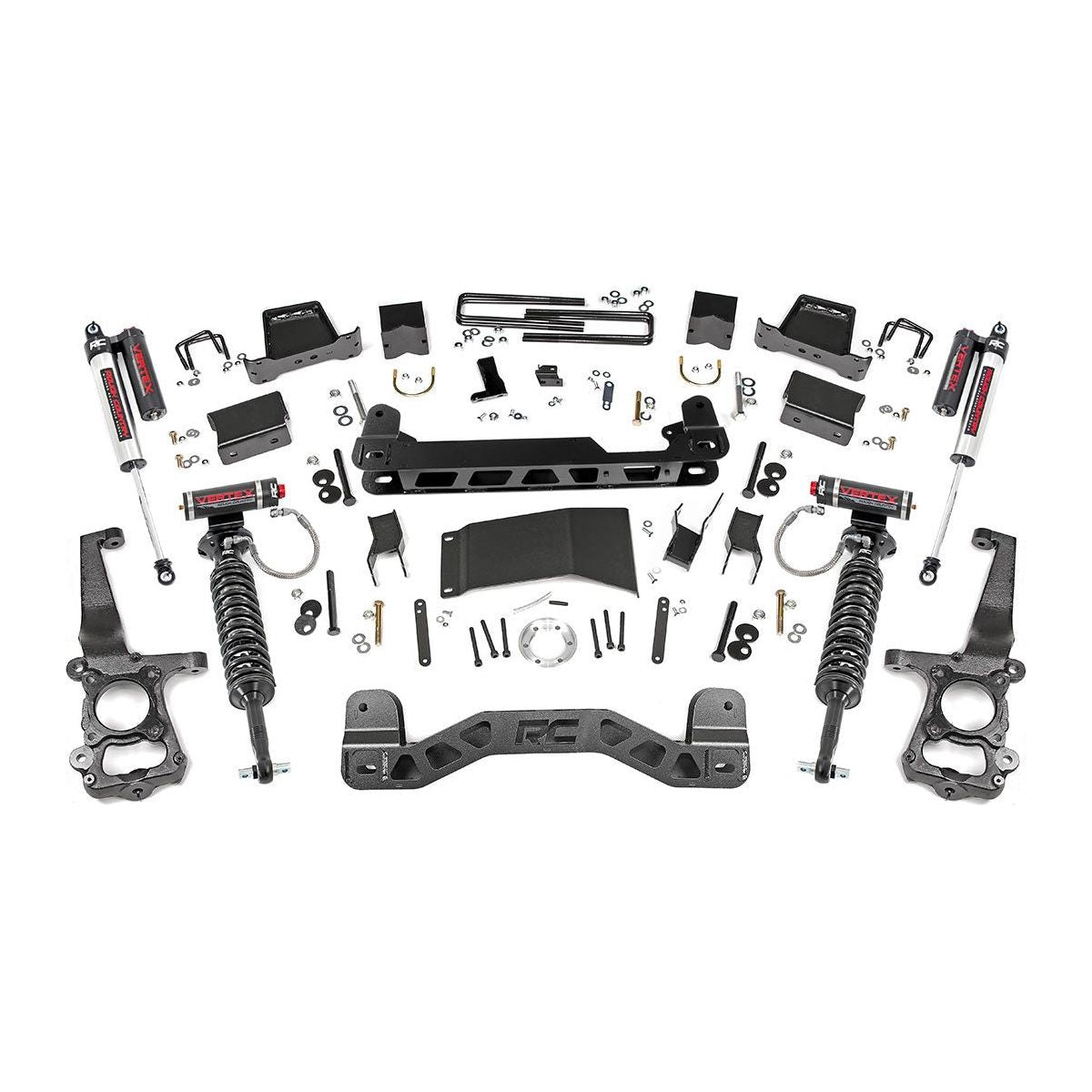 Rough Country Vertex Adjustable Shocks 6 Inch Lift Kit I 55750
