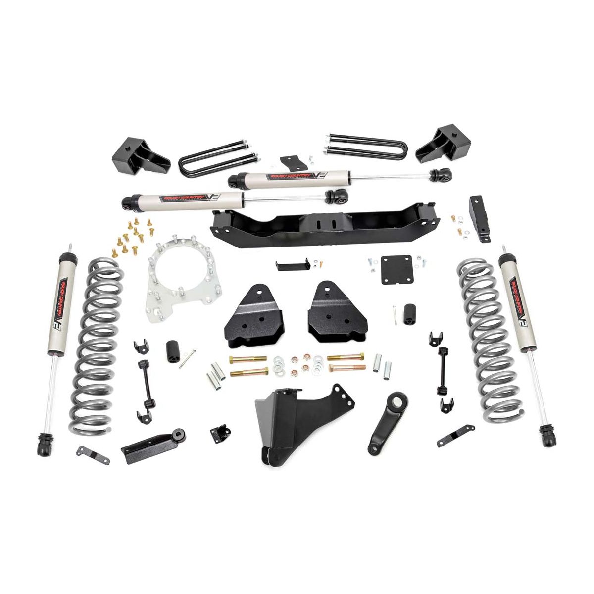 Rough Country V2 Monotube 4.5 Inch Lift Kit I 55970