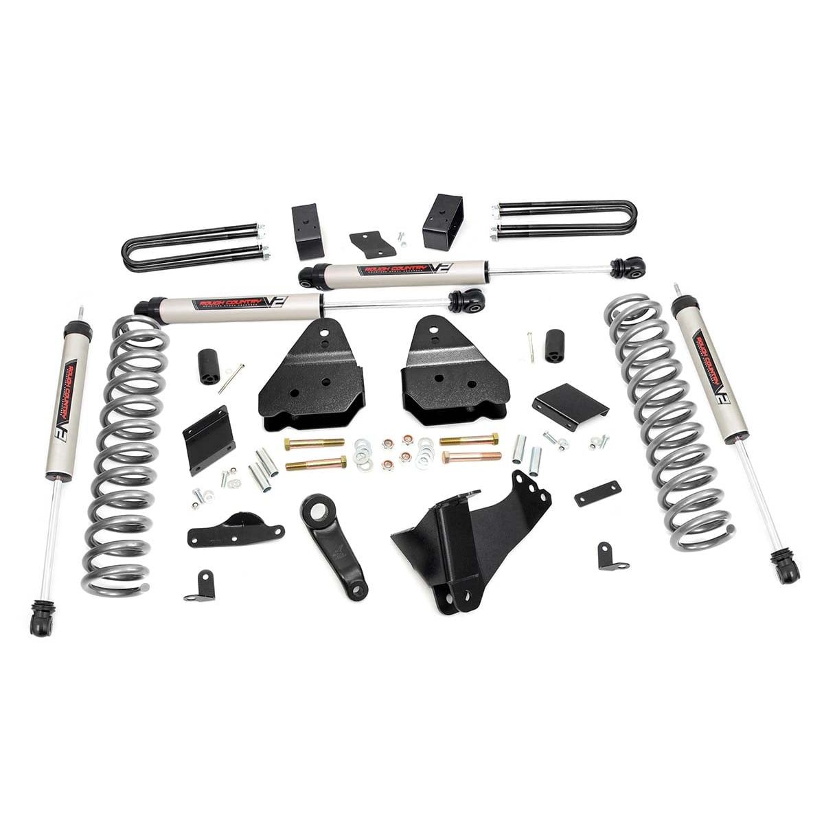 ROUGH COUNTRY 4.5 Inch Lift Kit | No OVLD | V2 | Ford F-250 Super Duty 4WD (2011-2014) | 53070