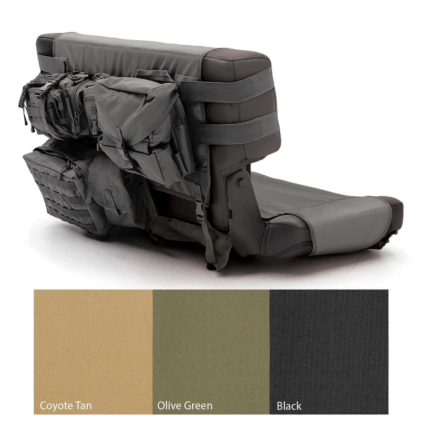 Smittybilt GEAR Seat Cover Black Rear I 5660201