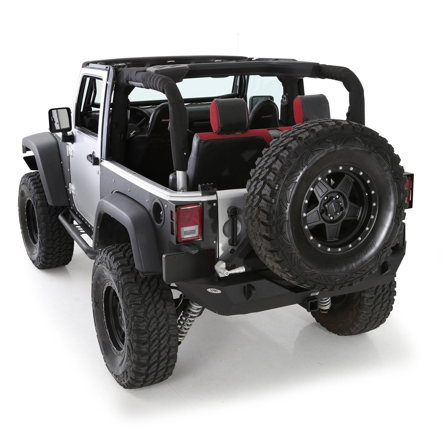 Smittybilt Replacement MOLLE Roll Bar Padding 3 Pc. Kit Foam Lined Fabric I 5666101