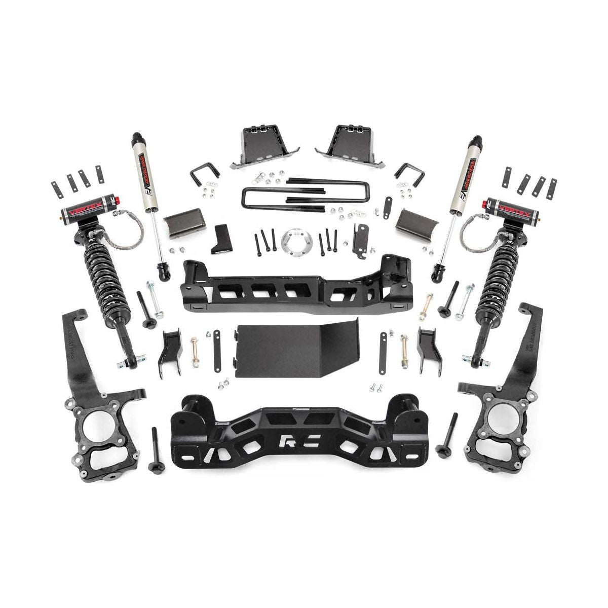 Rough Country Vertex Coilovers w/V2 Rear Shocks 6 Inch Lift Kit I 57557