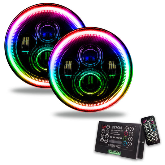 ORACLE Lighting 7" High Powered LED Headlights (Pair)