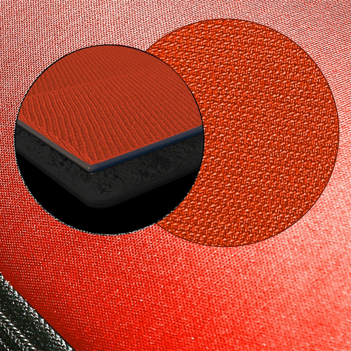 Smittybilt Neoprene Seat Cover Red/Black Front/Rear Gen 2 Kit I 576230