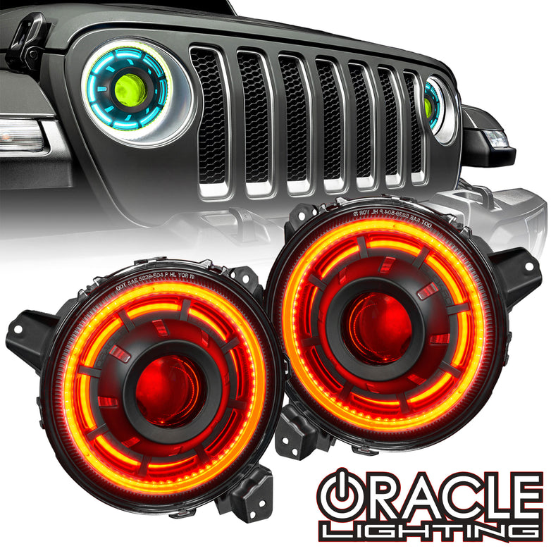 Led on sale projector headlights