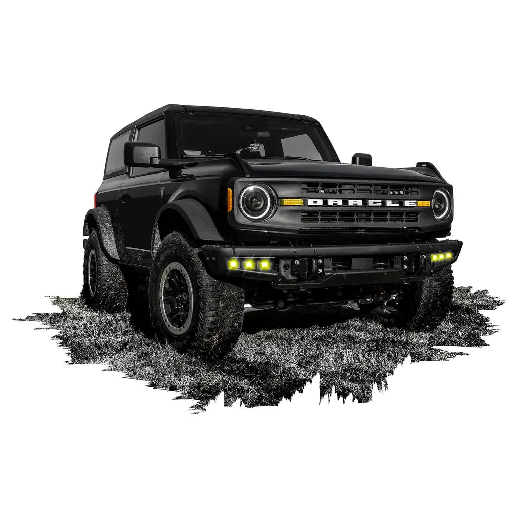 ORACLE Triple LED Fog Light Kit  (2021-C Ford Bronco) **SELECT COLOR**