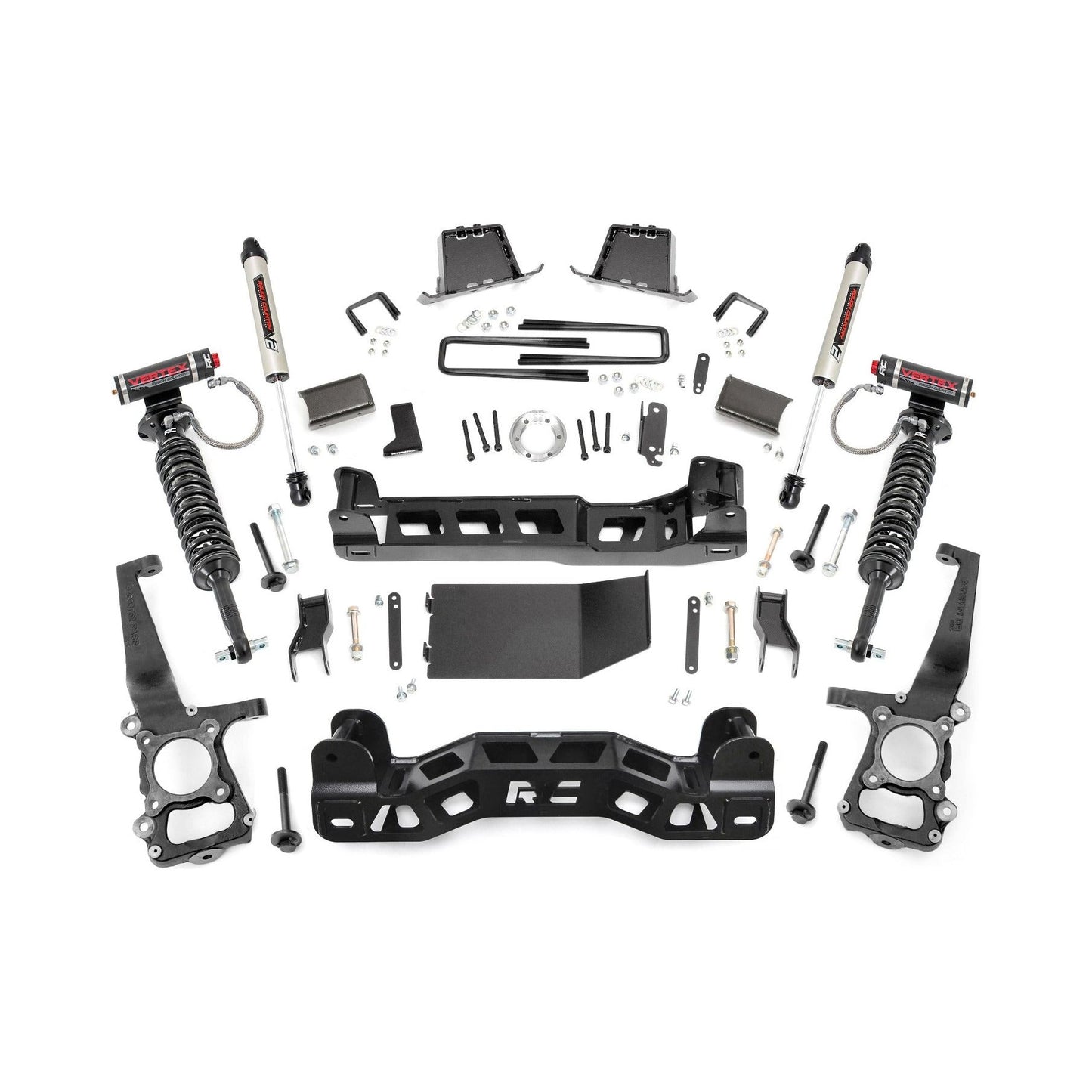 Rough Country Vertex Coilovers w/V2 Rear Shocks 6 Inch Lift Kit I 59857