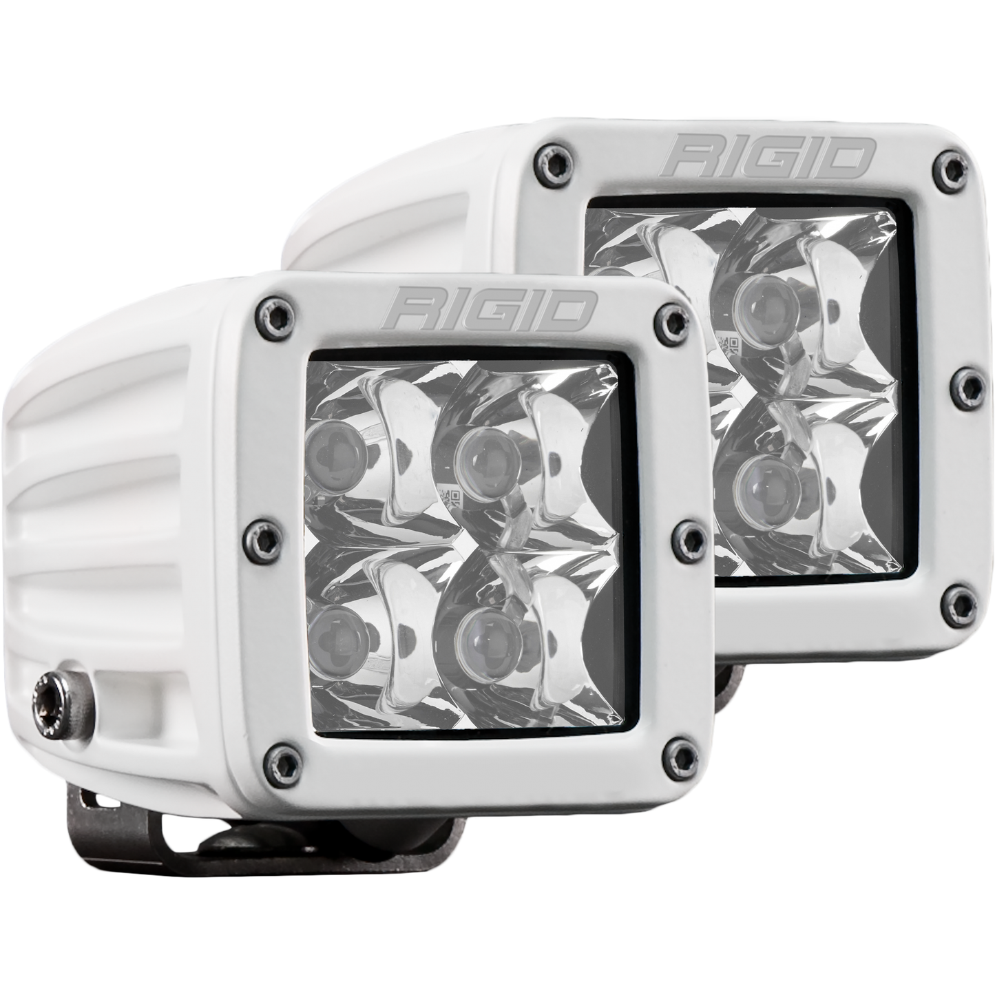 RIGID INDUSTRIES | Hybrid Spot Surface Mount White Housing Pair D-Series Pro RIGID Industries | 602213