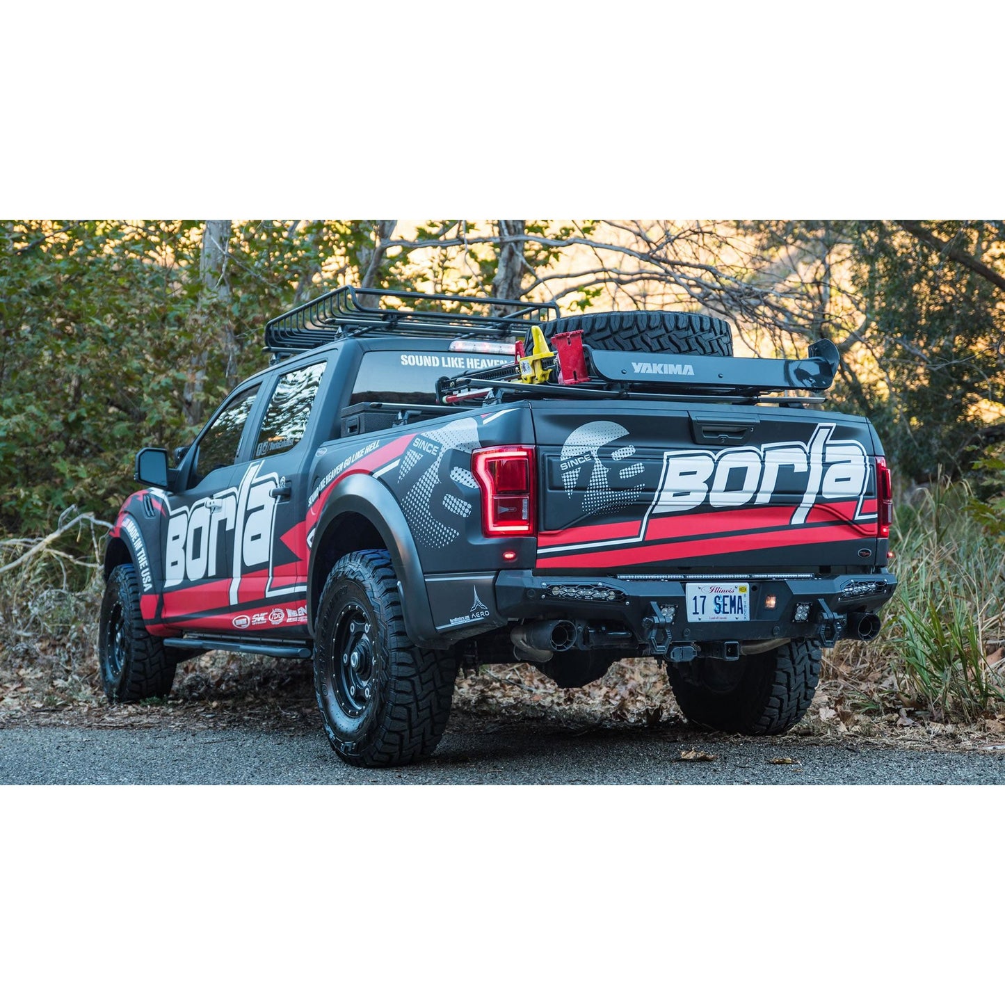 BORLA 2017-2020 Ford F-150 Raptor/ Limited Tail Pipe Kit Part # 60640CFBA
