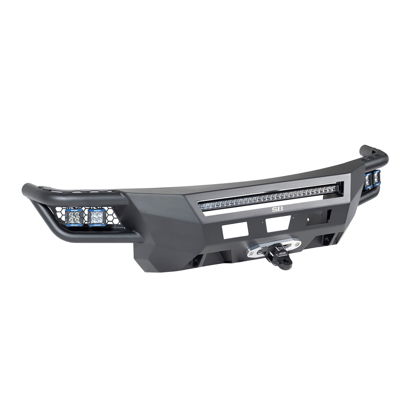 Smittybilt Adventure Series Bumper D-Ring Mount Included Direct Fit w/ No Bar I 613831-NB