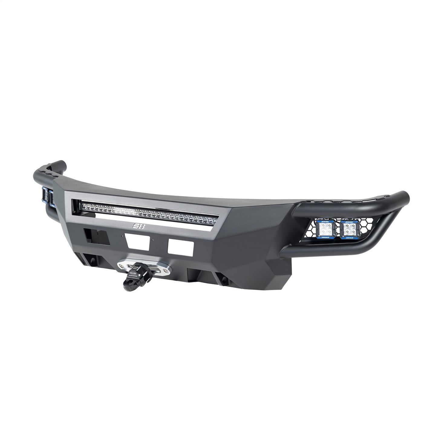 Smittybilt Adventure Series Bumper D-Ring Mount Included Direct Fit w/ No Bar I 613831-NB