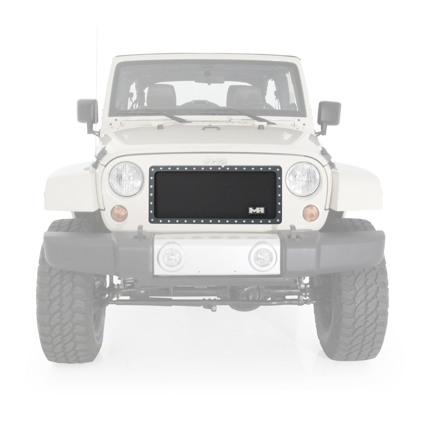 Smittybilt M1 Grille Insert Black Mesh 1 pc. I 615850