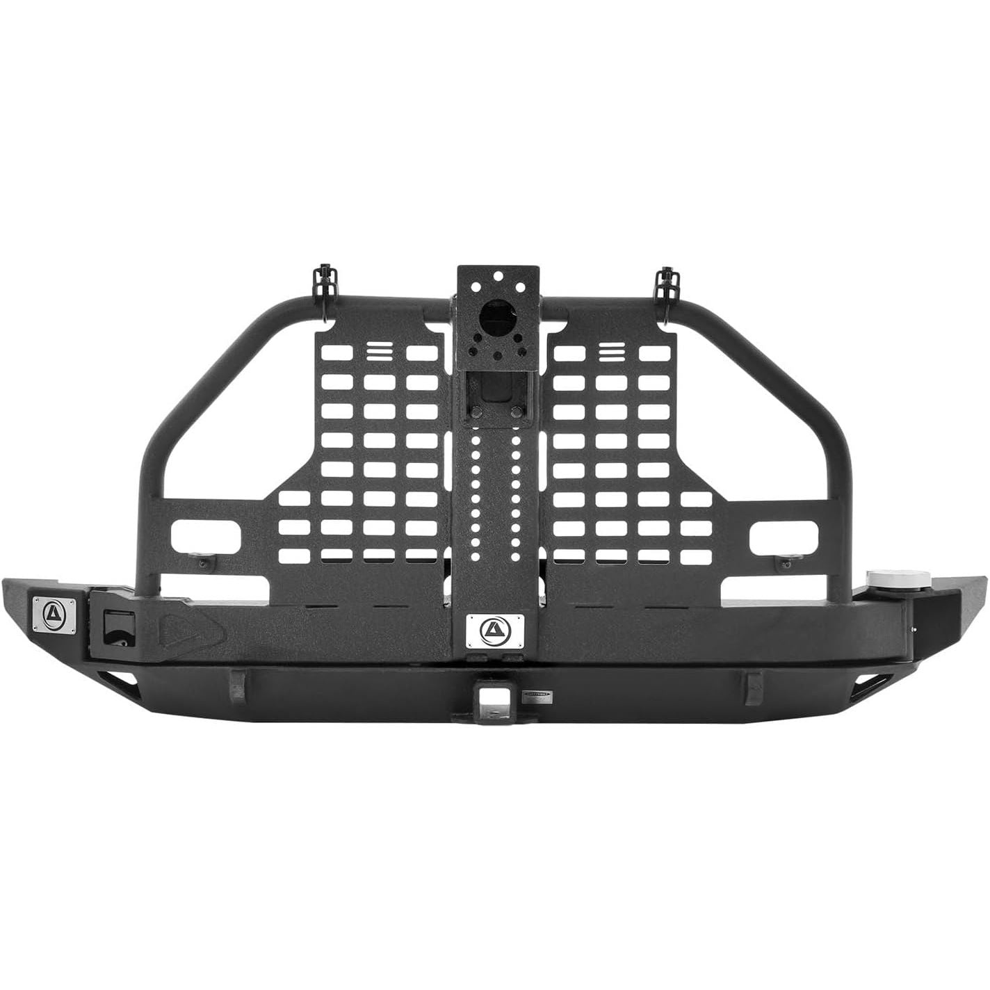 Smittybilt XRC Rear Bumper Black Powder Coat Tire Carrier Not Included I 76896-01