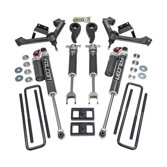 ReadyLIFT 3'' SST 2.1 Lift Kit with Fabricated Control Arms and Falcon 2.1 Monotube Shocks (2500HD/3500HD) 62-30360