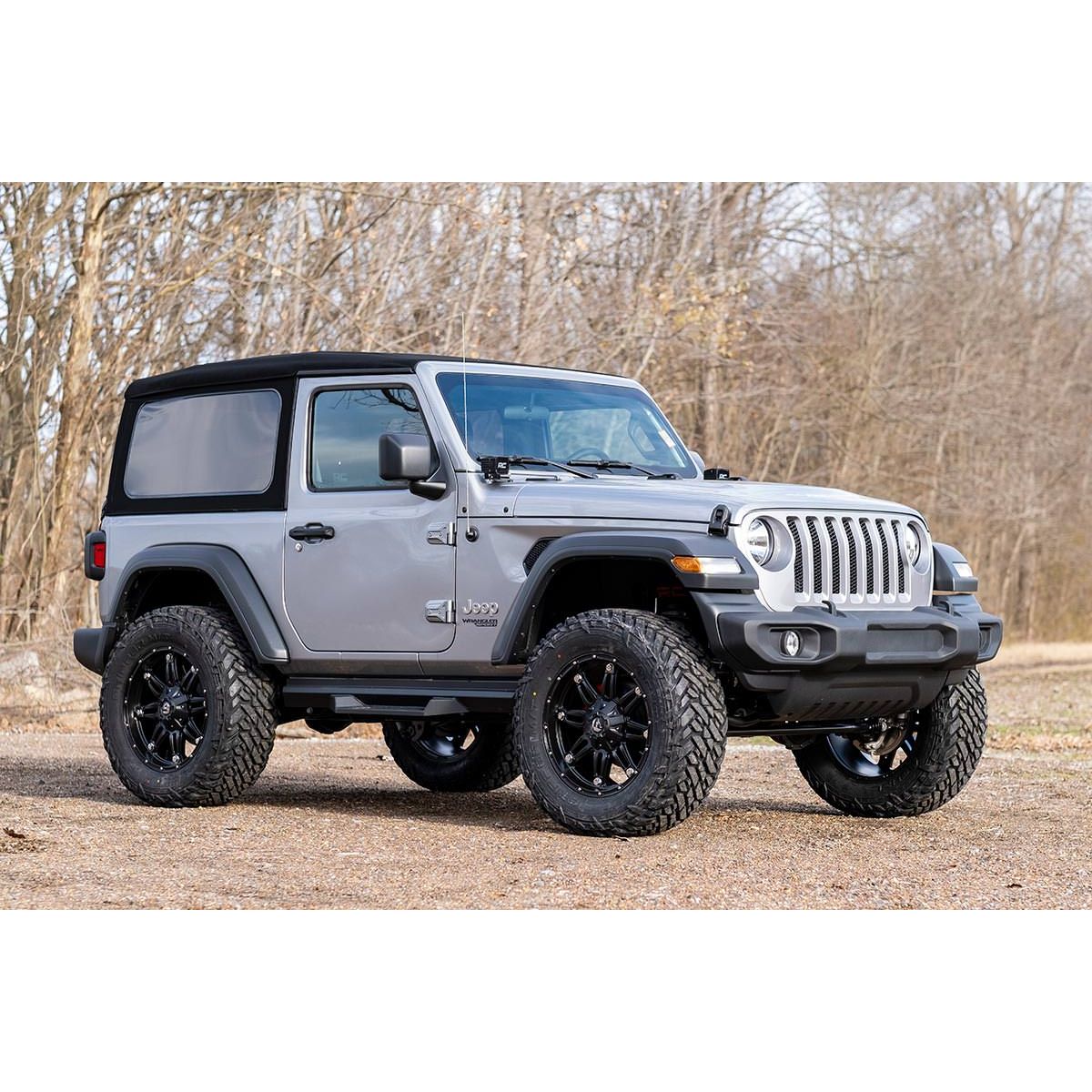 ROUGH COUNTRY 3.5 Inch Lift Kit | C/A Drop | Front D/S | Jeep Wrangler JL Rubicon (18-23) | 90530