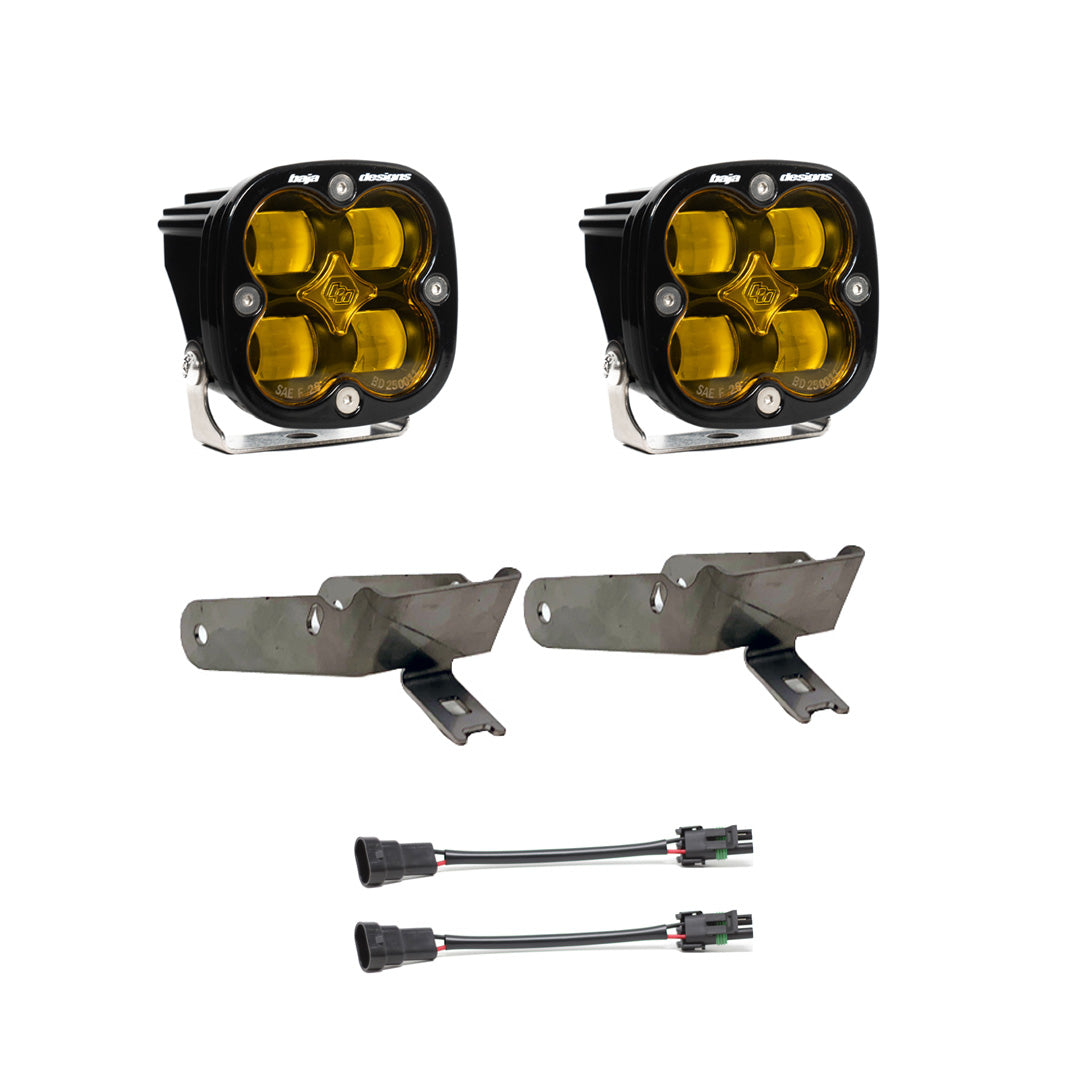 BAJA DESIGNS Ford, Super Duty (99-10), Fog Pocket Kit SAE Baja Amber Baja Designs I 630822
