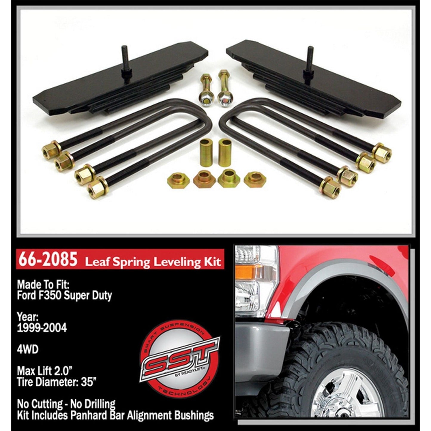 ReadyLIFT 2'' Front Leveling Kit (F250/F350/F450) 66-2085