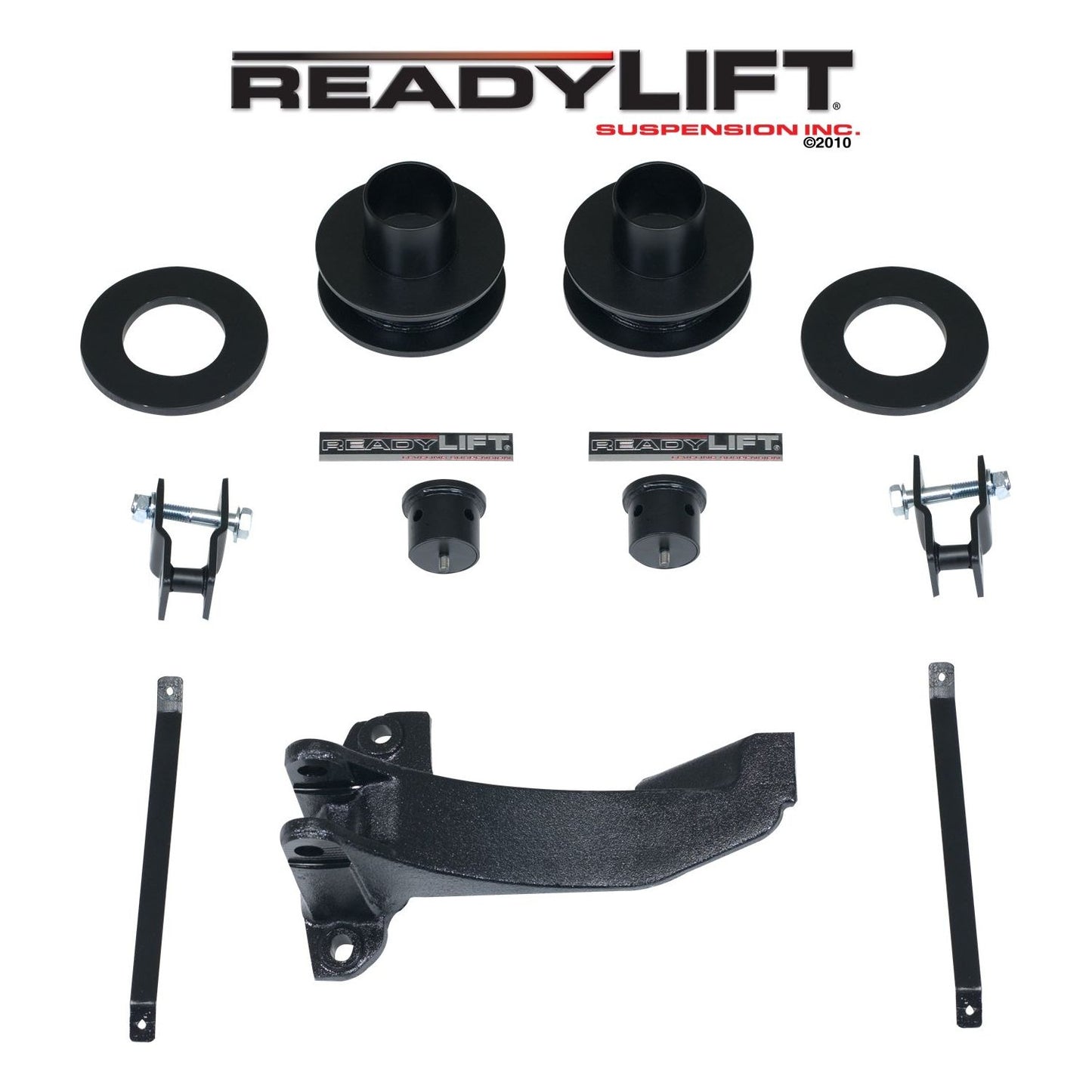 ReadyLIFT 2.5'' Front Leveling Kit with Track Bar Bracket (F250/F350/F450) 66-2515