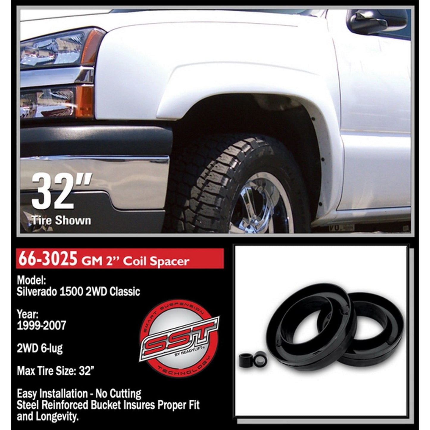 ReadyLIFT 2'' Front Leveling Kit (1500) 66-3025