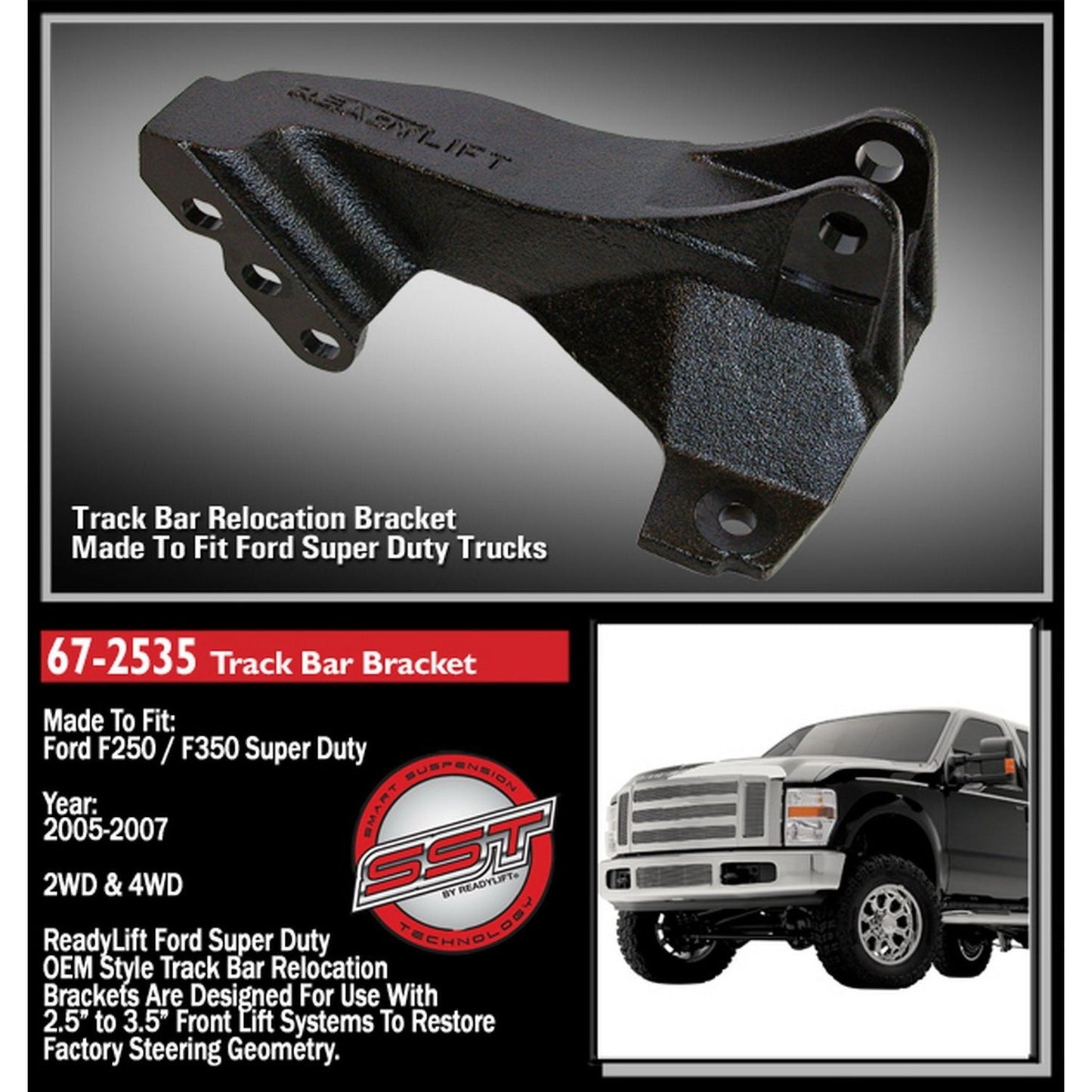 ReadyLIFT Track Bar Bracket (f250 / f350) 67-2535
