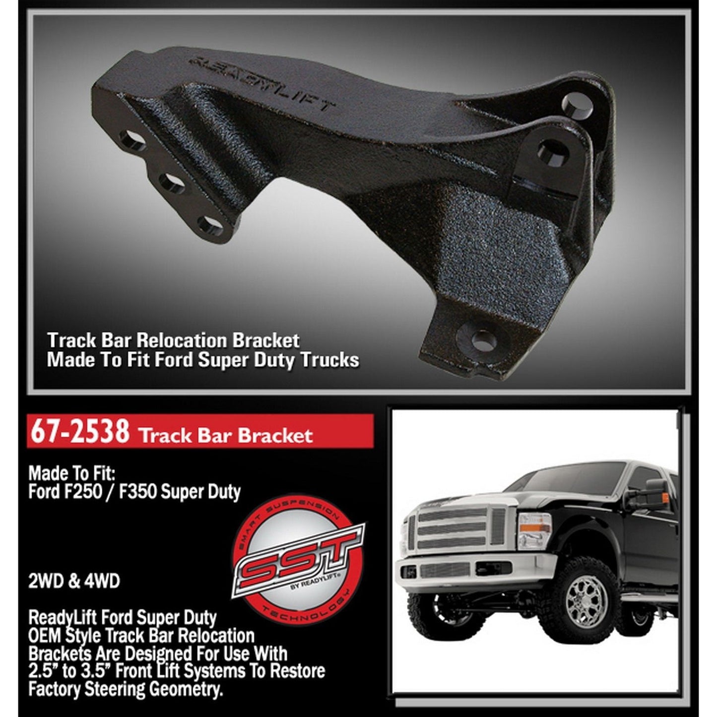 ReadyLIFT Track Bar Bracket (F250/F350) 67-2538