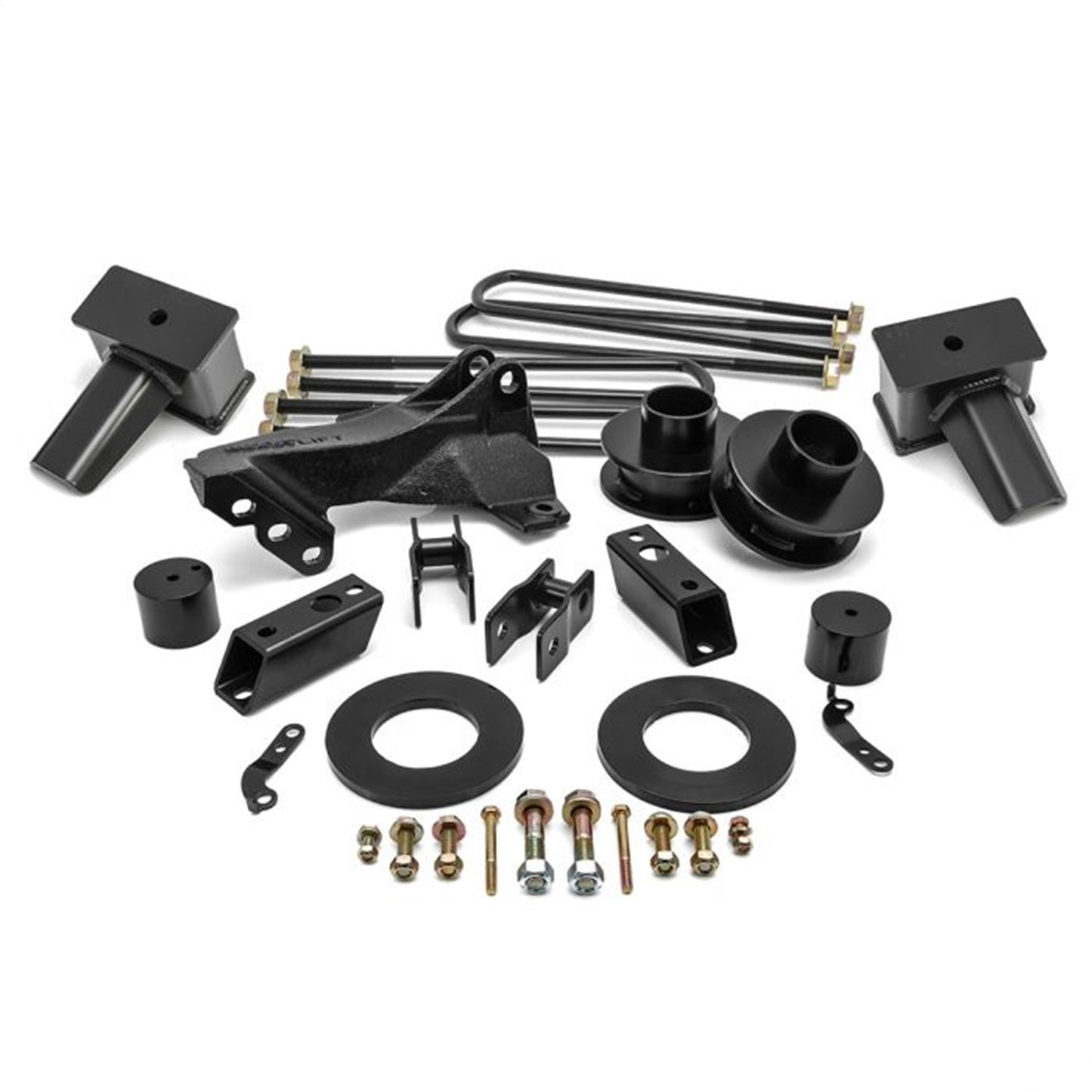 ReadyLIFT 2.5'' SST Lift Kit with 4'' Rear Tapered Blocks for 1 Piece Drive Shaft without Shocks (F250/F350) 69-2740