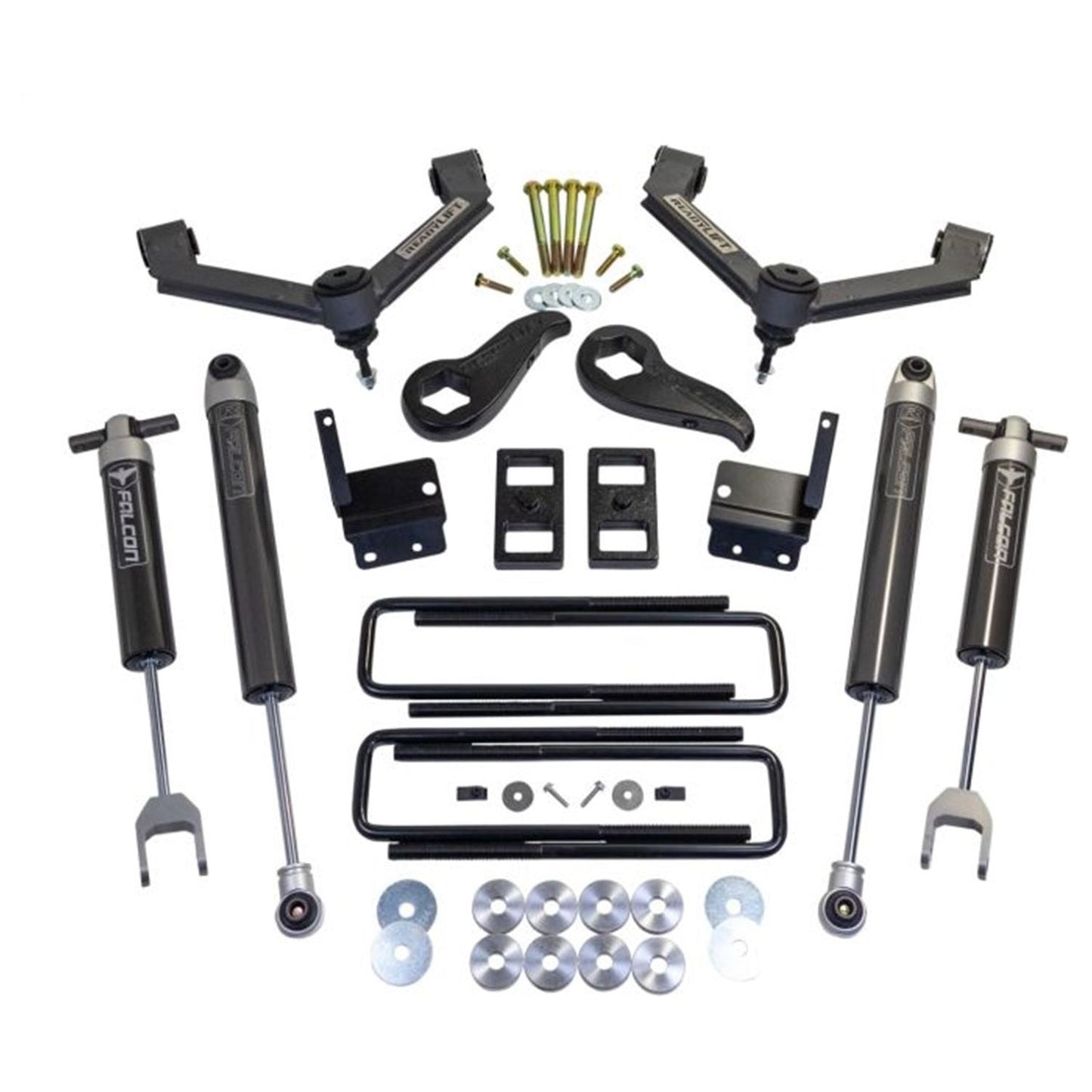 ReadyLIFT 3'' SST Lift Kit with Fabricated Control Arms and Falcon 1.1 Monotube Shocks (2500HD/3500HD) 69-30320