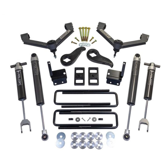 ReadyLIFT 3'' SST Lift Kit with Fabricated Control Arms and Falcon 1.1 Monotube Shocks (2500HD/3500HD) 69-30320