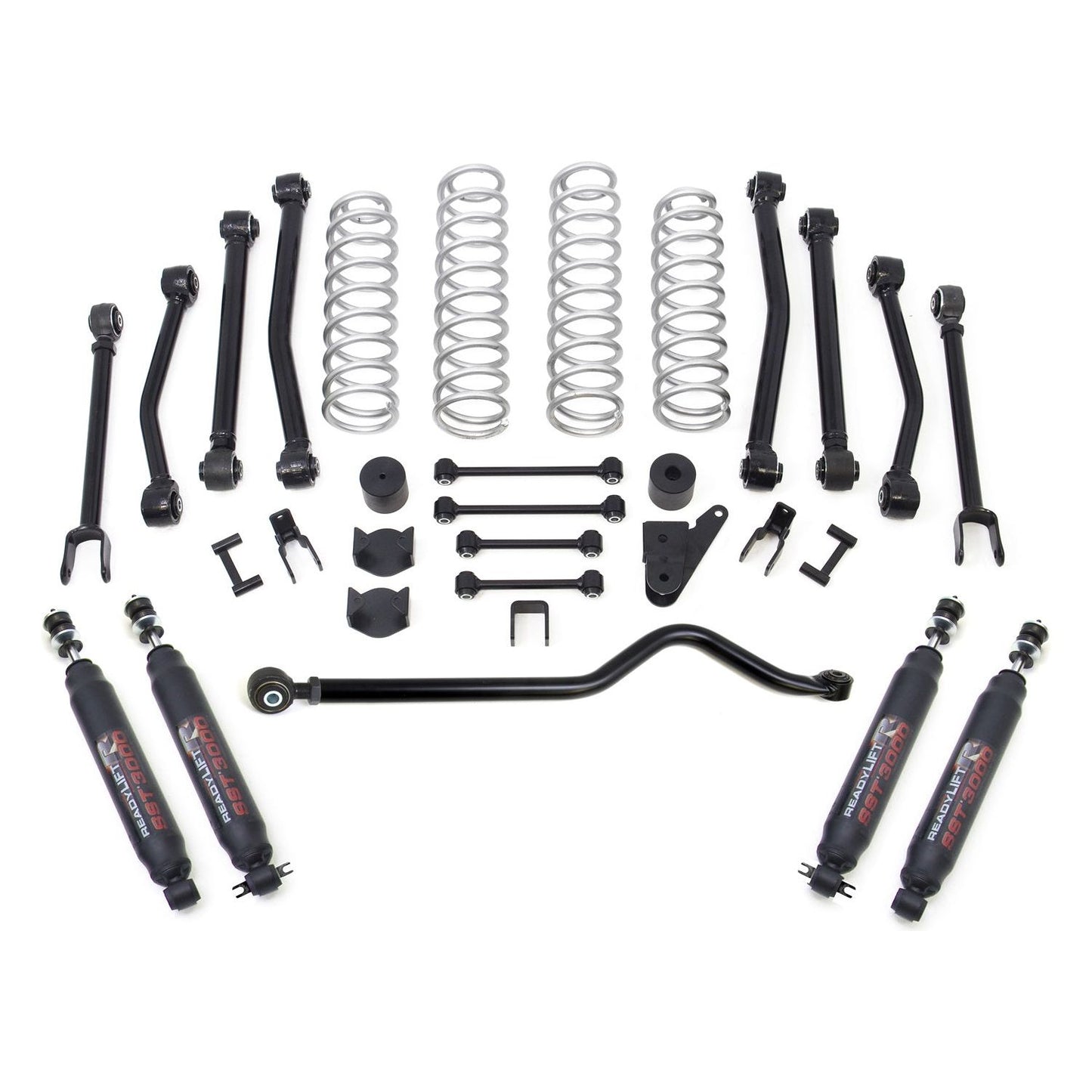 ReadyLIFT 4'’ Terrain Flex 8-Arm Lift Kit with SST3000 Shocks (JK) 69-6409