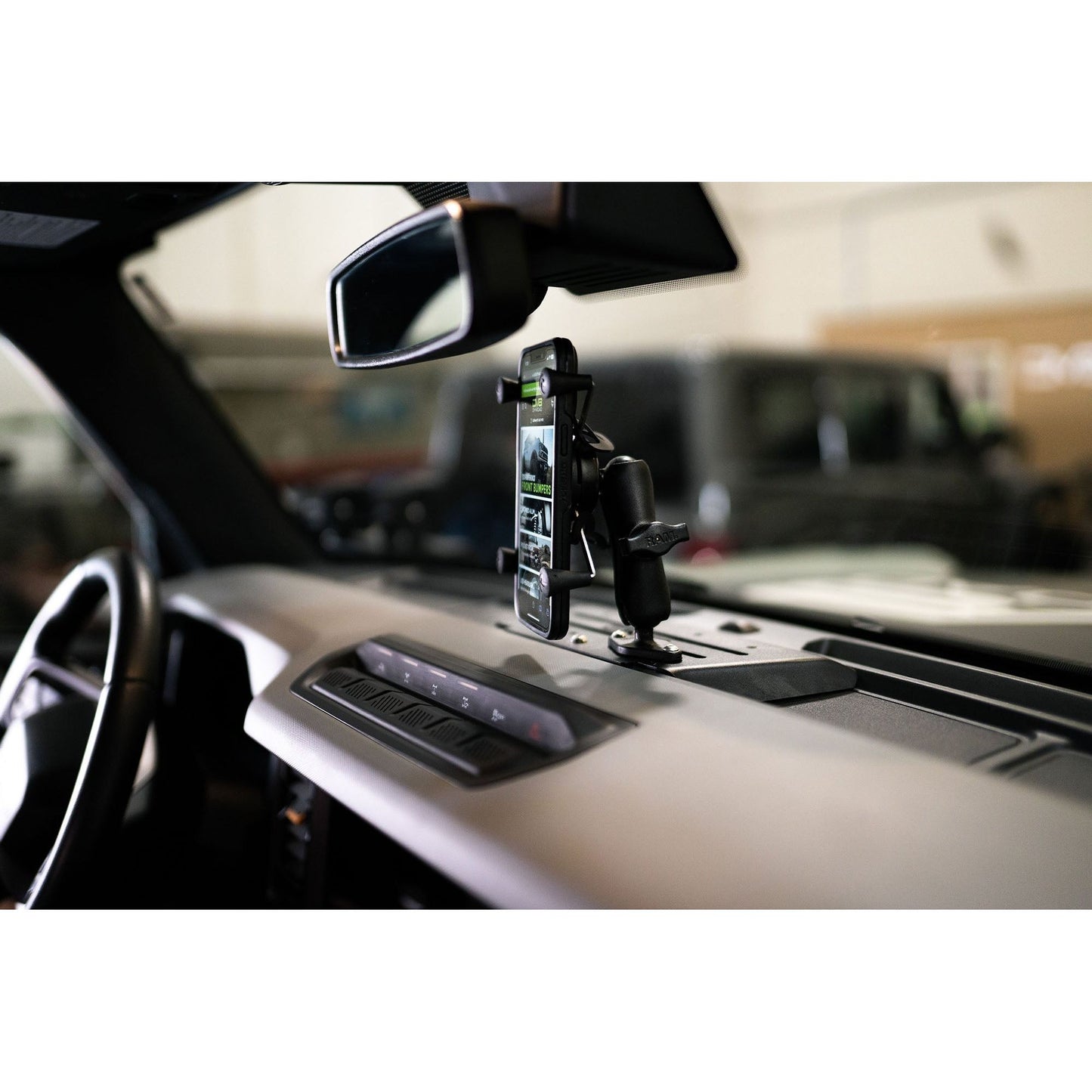 DV8 Off-Road 2021-2024 Ford Bronco | Digital Device Dash Mount C3| DMBR-01