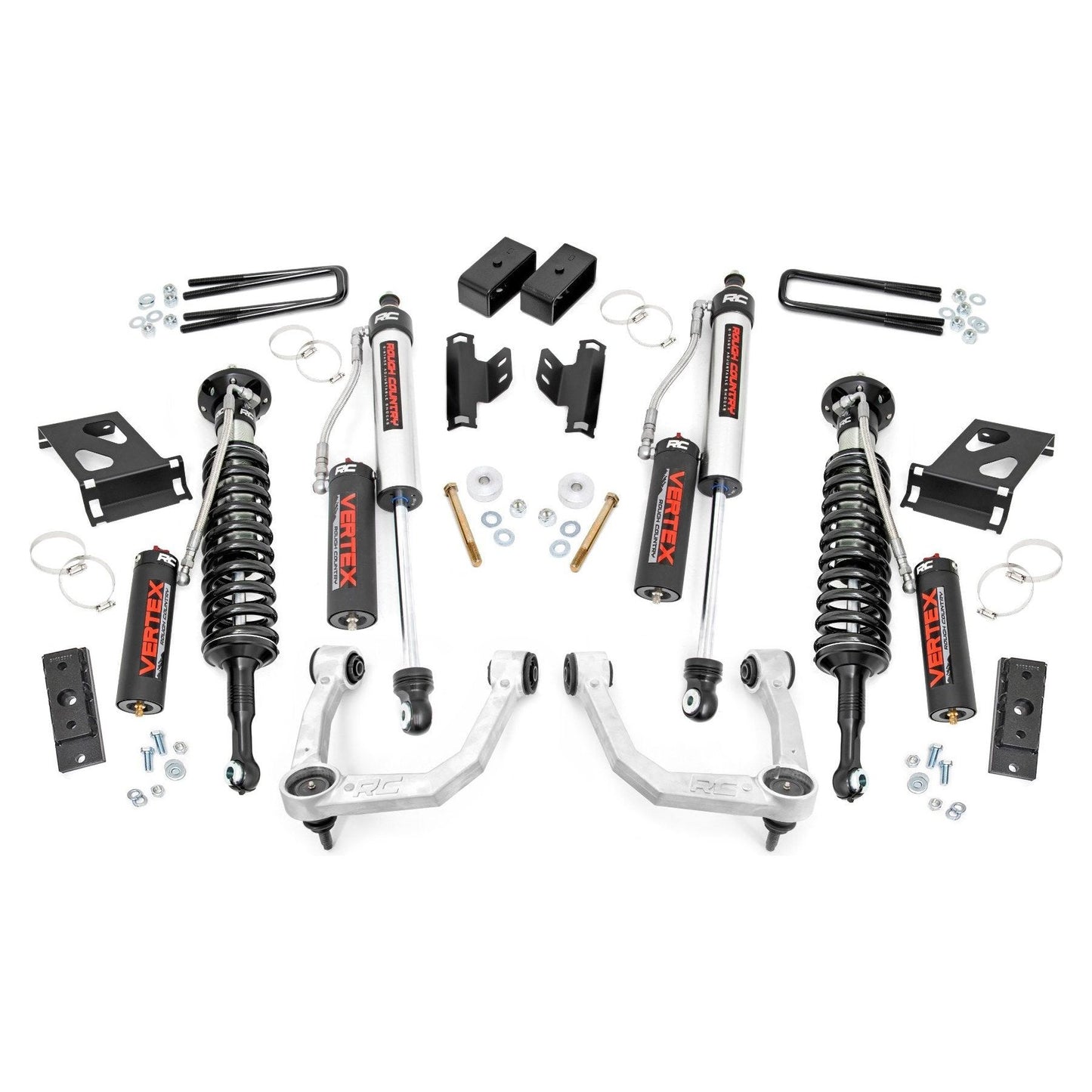 Rough Country Vertex Coilovers w/Vertex Shocks 3.5 Inch Lift Kit I 74250