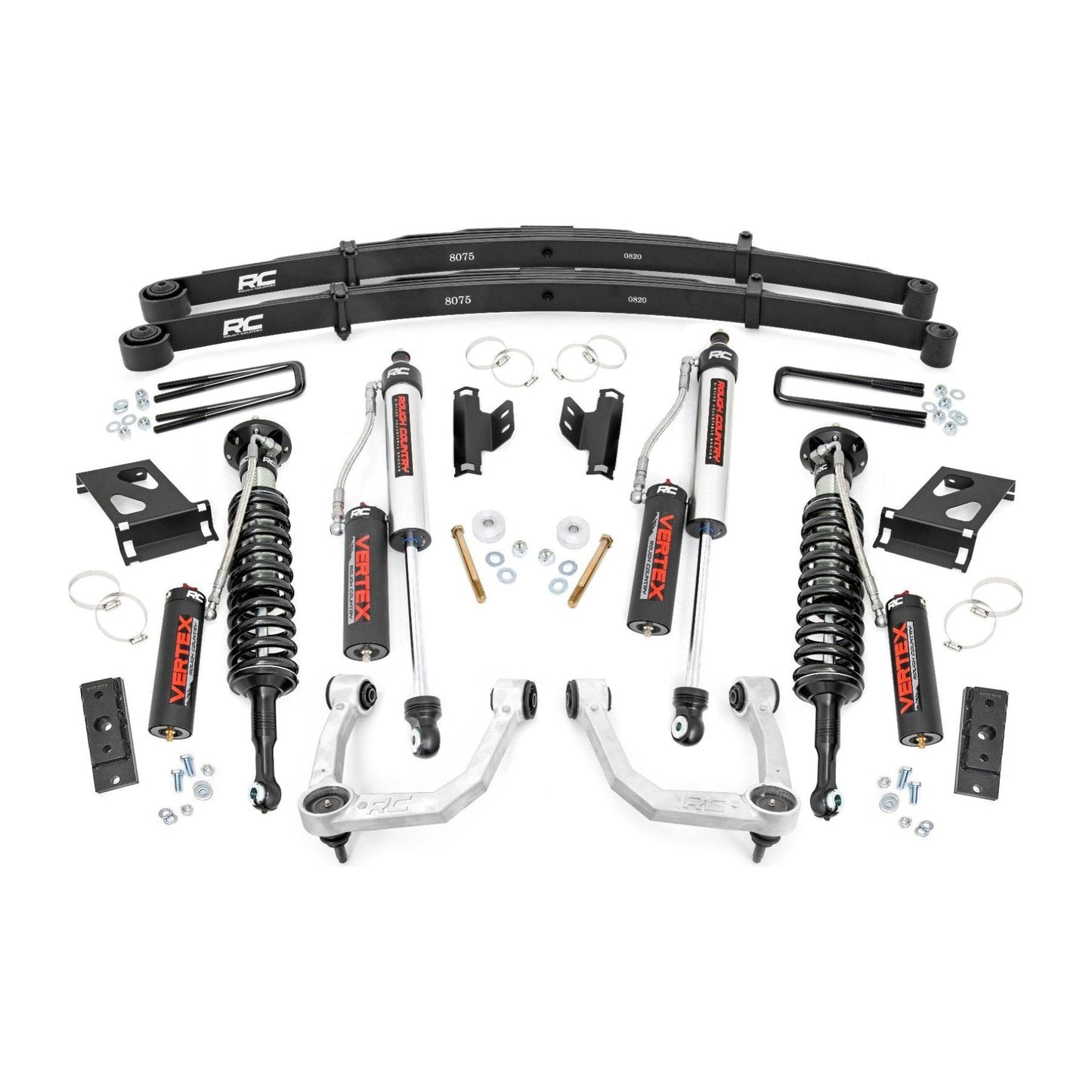 Rough Country Vertex Coilovers w/Vertex Shocks 3.5 Inch Lift Kit I 74252