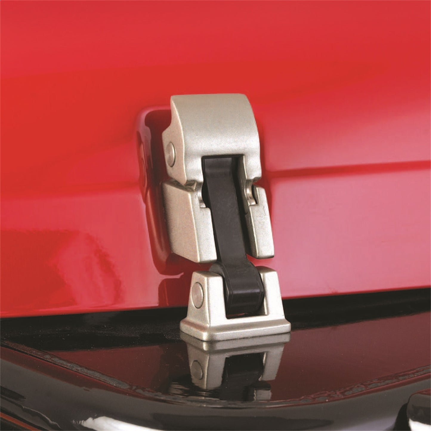 Smittybilt Hood Catch Pair Cast Stainless No Drill Installation I 74334